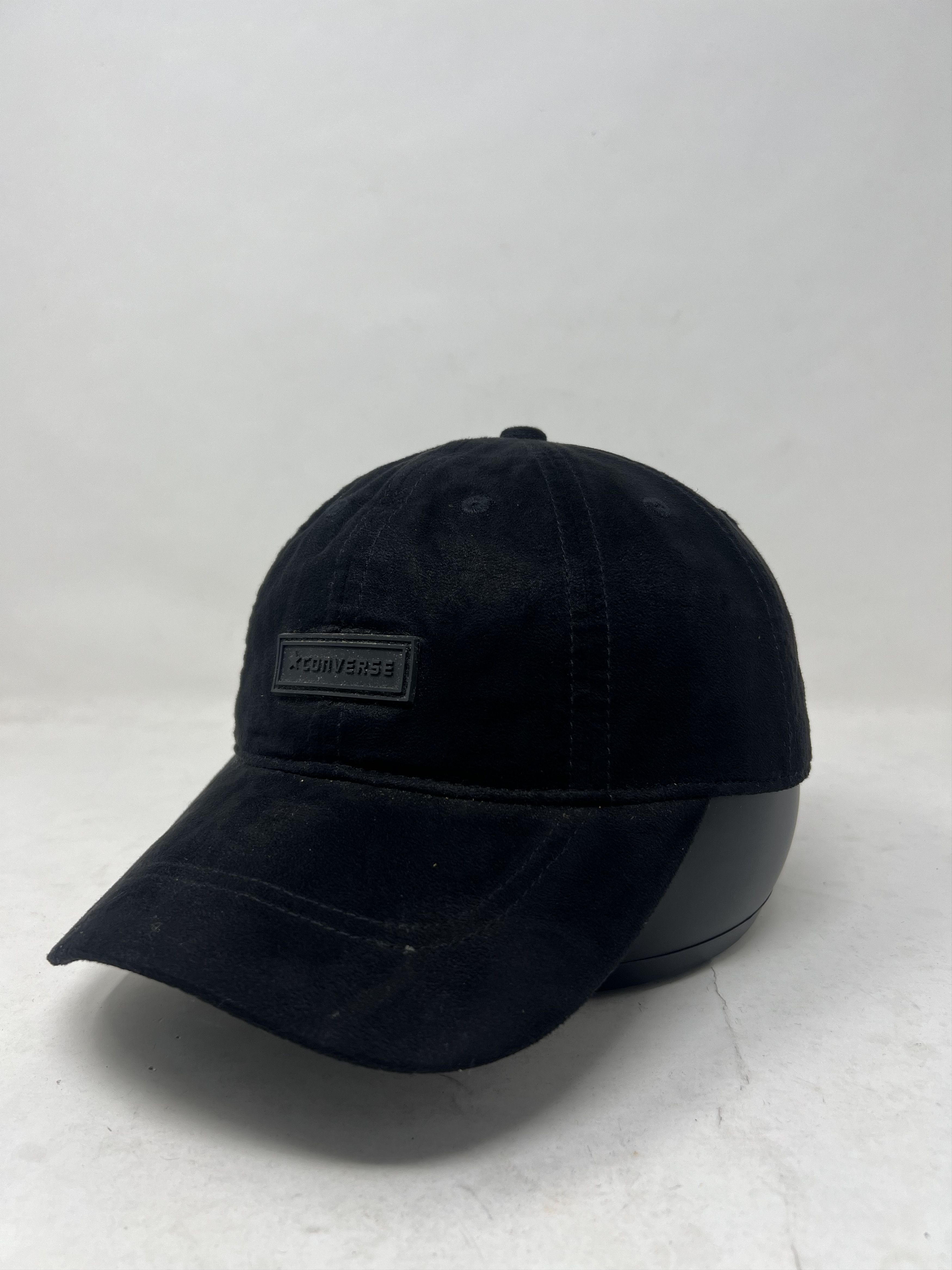 Converse Converse Spellout Velvet Black Hat Size ONE SIZE - 1 Thumbnail