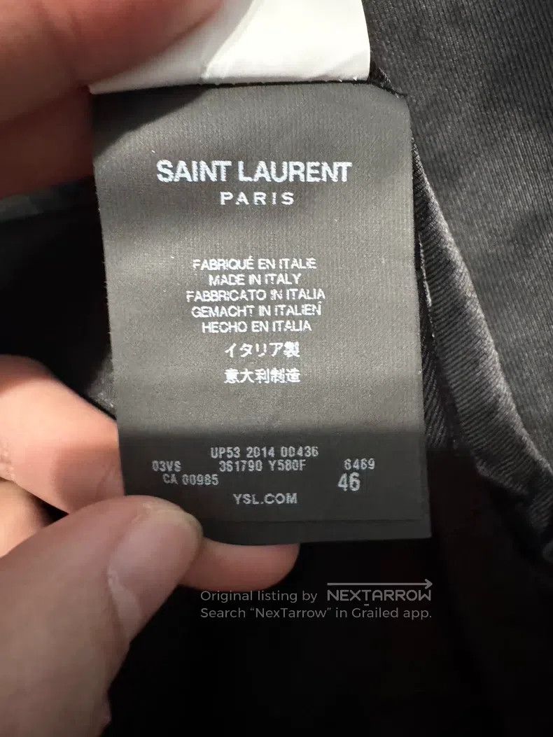 Saint Laurent Paris Saint Laurent Paris Red leopard print baseball jacket Size S / US 4 / IT 40 - 5 Thumbnail