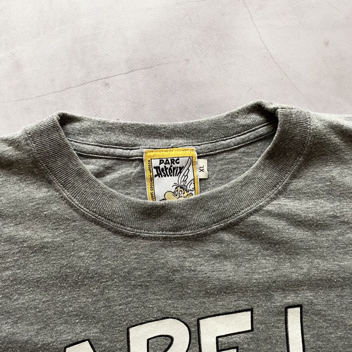 Anime × Vintage Rare 1995 Parc Asterix Dog “Warf!” Big Logo Cartoon T-shirt Size US XL / EU 56 / 4 - 4 Thumbnail
