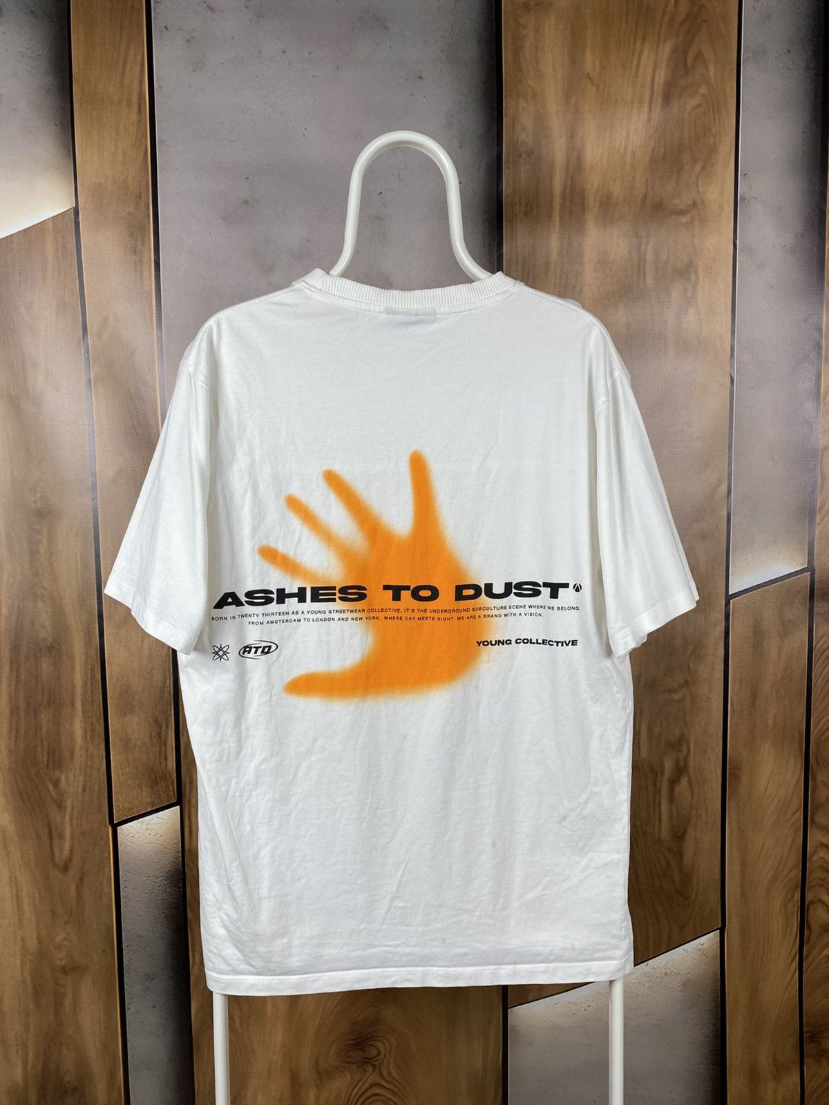 Rap Tees 🦾T-Shirt Ashes To DVST Ashes To Dust Big Logo Arm Tee🦾 Size US L / EU 52-54 / 3 - 1 Thumbnail