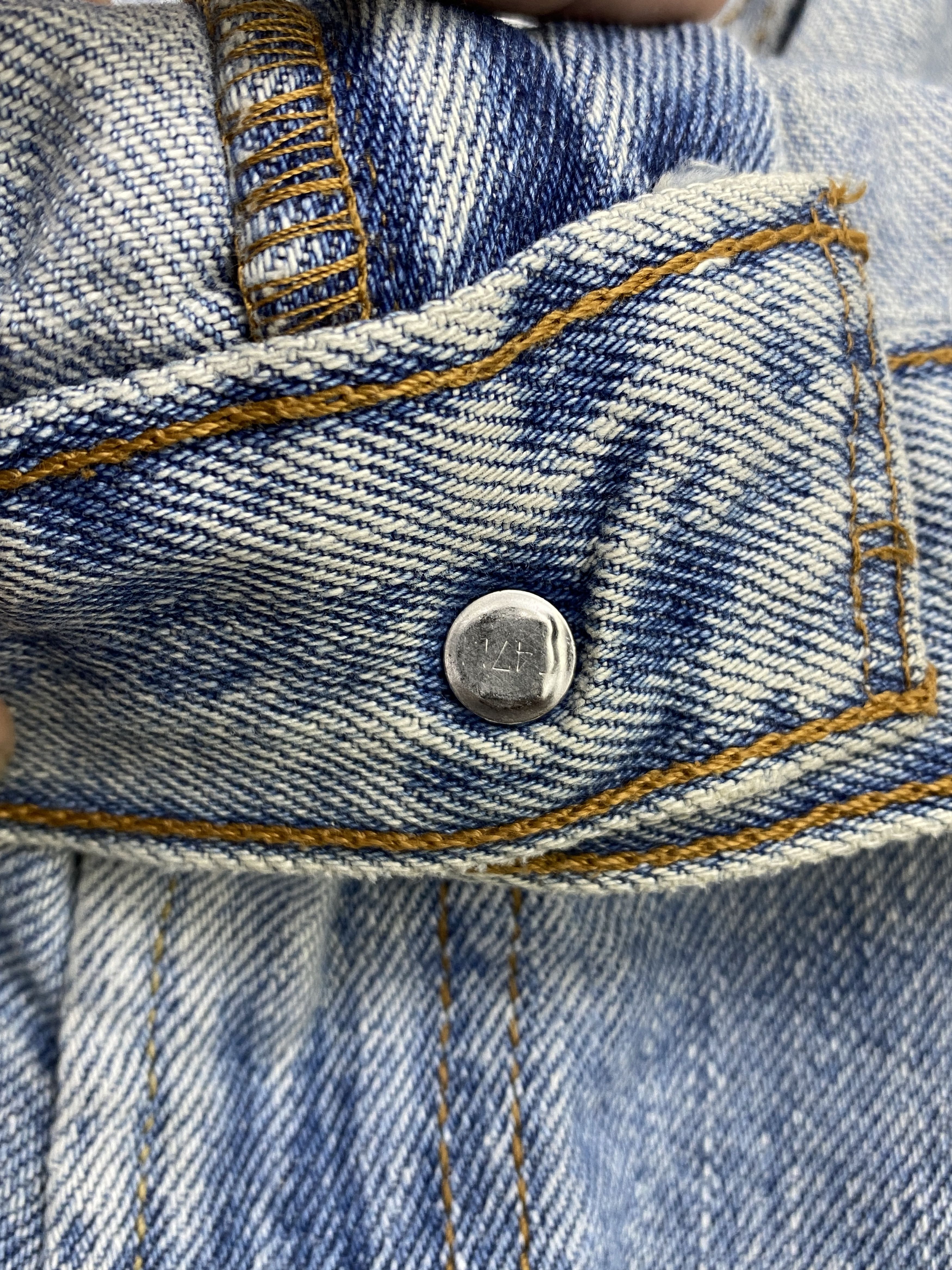 Levi's × Vintage Faded Blue Vintage Levi's 505 Regular Fit Jeans Size US 34 / EU 50 - 13 Thumbnail