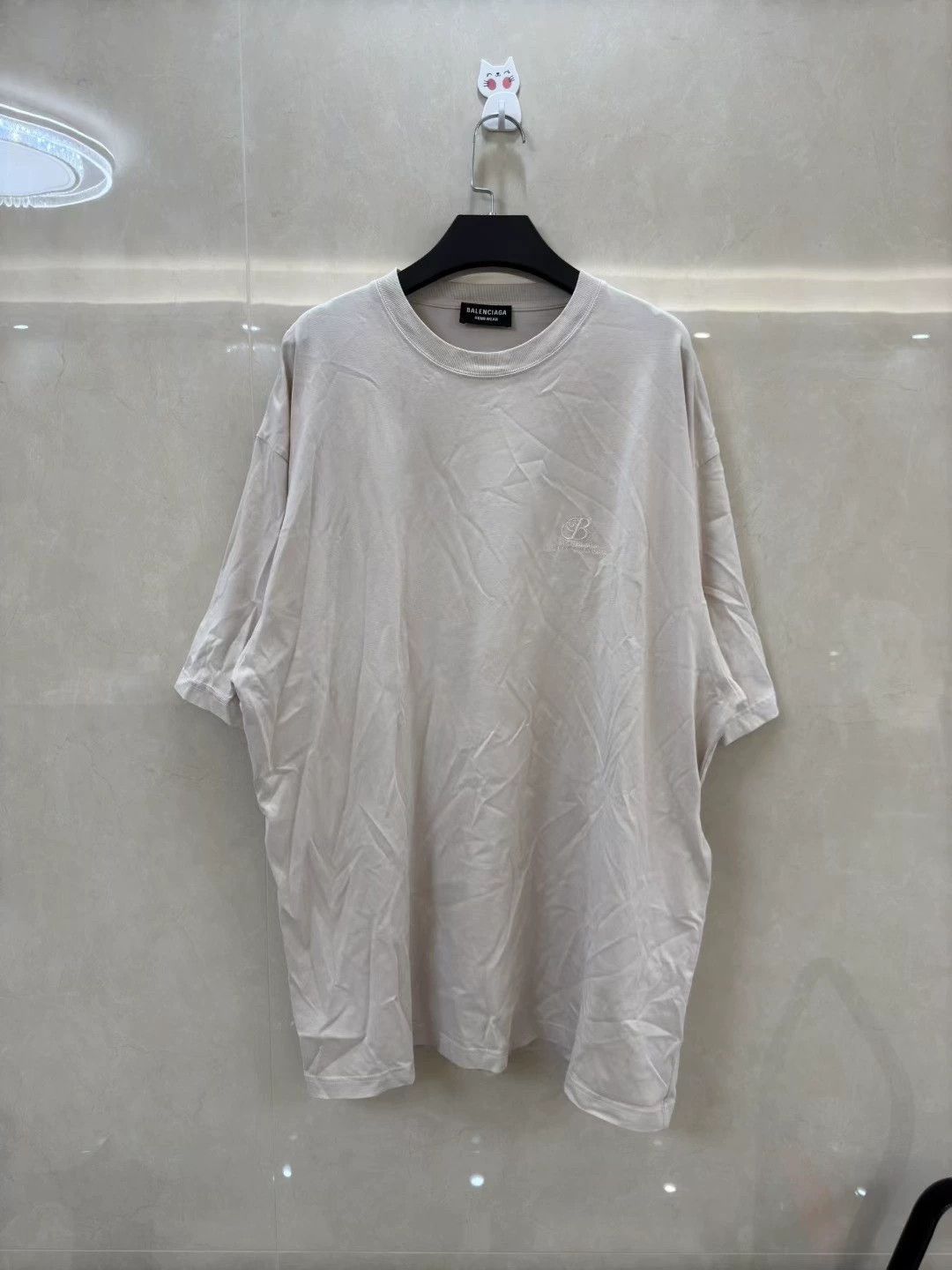 Balenciaga Balenciaga Resort Embroidered Logo T-Shirt - dmc Size US M / EU 48-50 / 2 - 1 Thumbnail