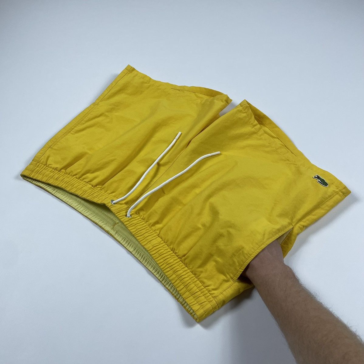 Lacoste Vintage Lacoste Beach Shorts Size US 36 / EU 52 - 4 Thumbnail