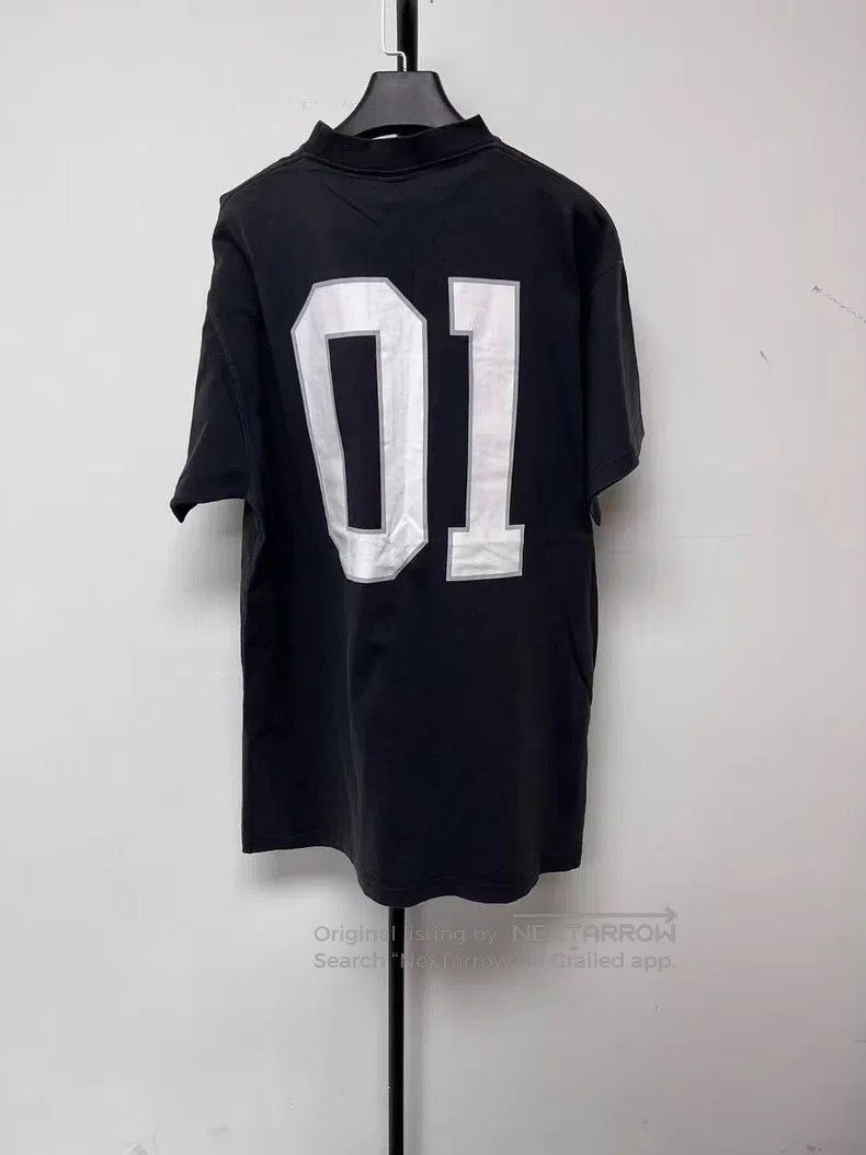 Balenciaga Balenciaga Letter Printed Round Neck Short Sleeve T-Shirt Size US S / EU 44-46 / 1 - 2 Thumbnail