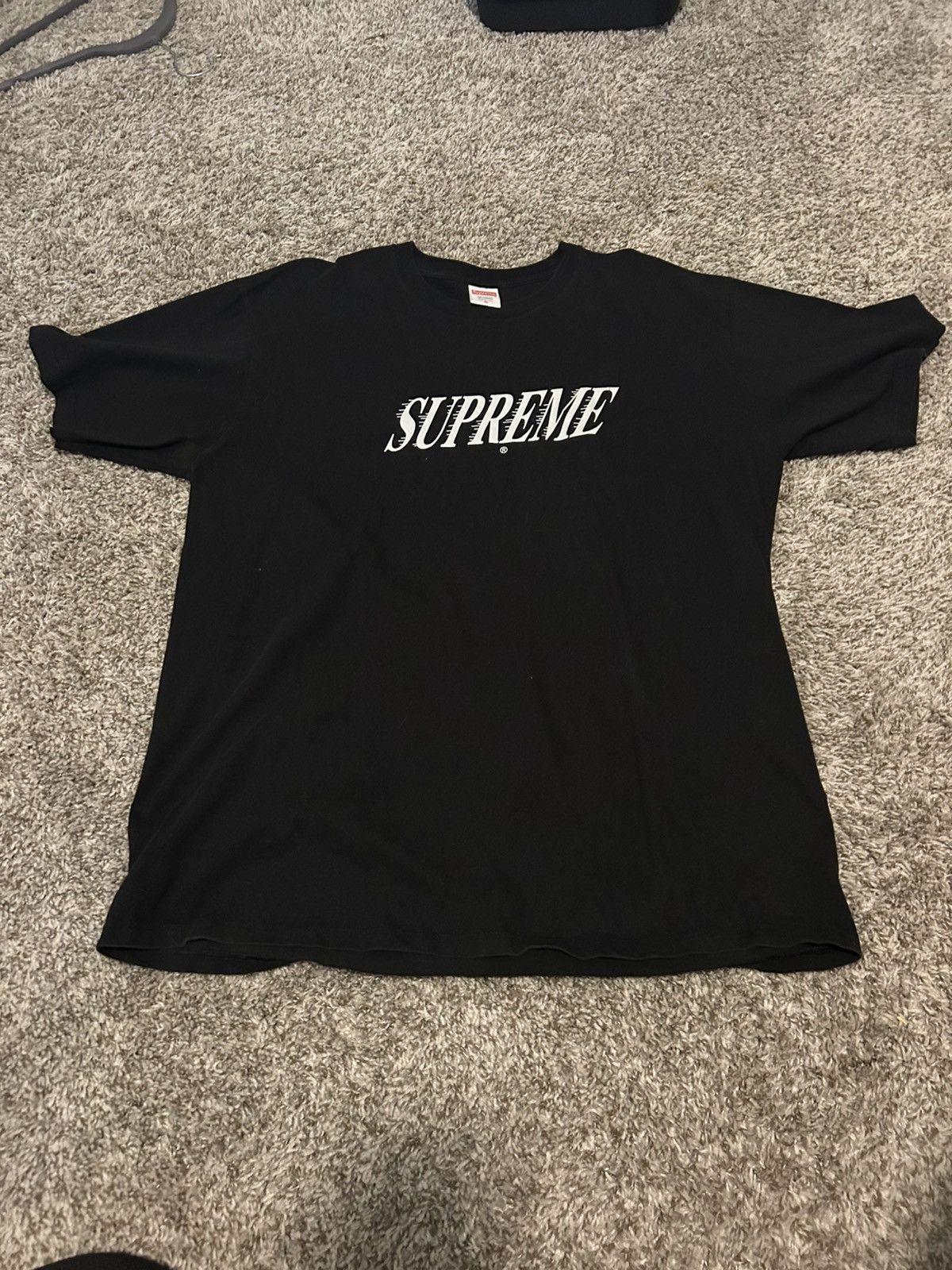 Supreme Supreme spellout tee Size US XL / EU 56 / 4 - 1 Thumbnail