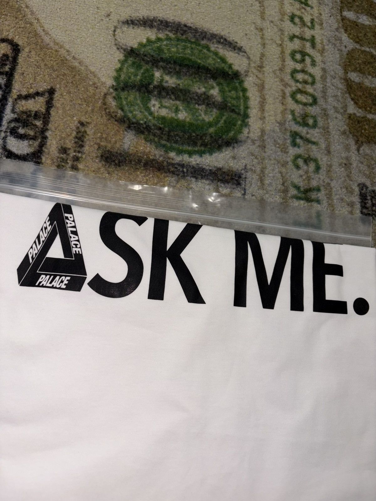 Palace Palace Don’t Ask T-Shirt White Size US XXL / EU 58 / 5 - 3 Thumbnail