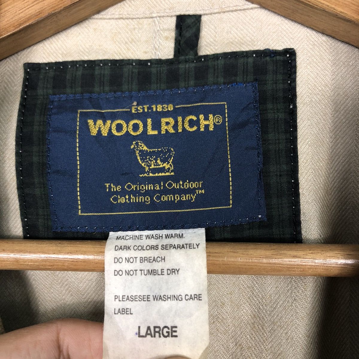 Japanese Brand 📌Cropped Chore Worker Jacket Woolrich Size US L / EU 52-54 / 3 - 18 Thumbnail