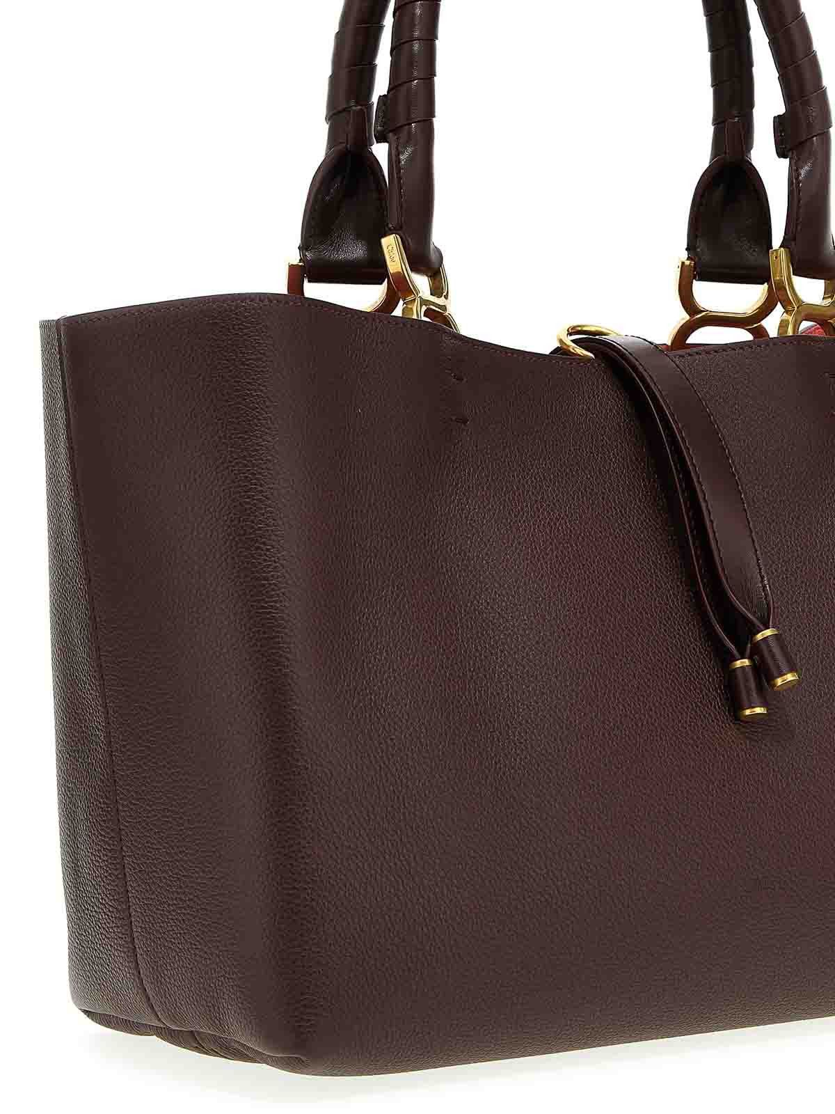 Chloe o1loc1c1224 Size: OS / CHC23 Marcie Small Tote Bag Violin Size ONE SIZE - 4 Thumbnail