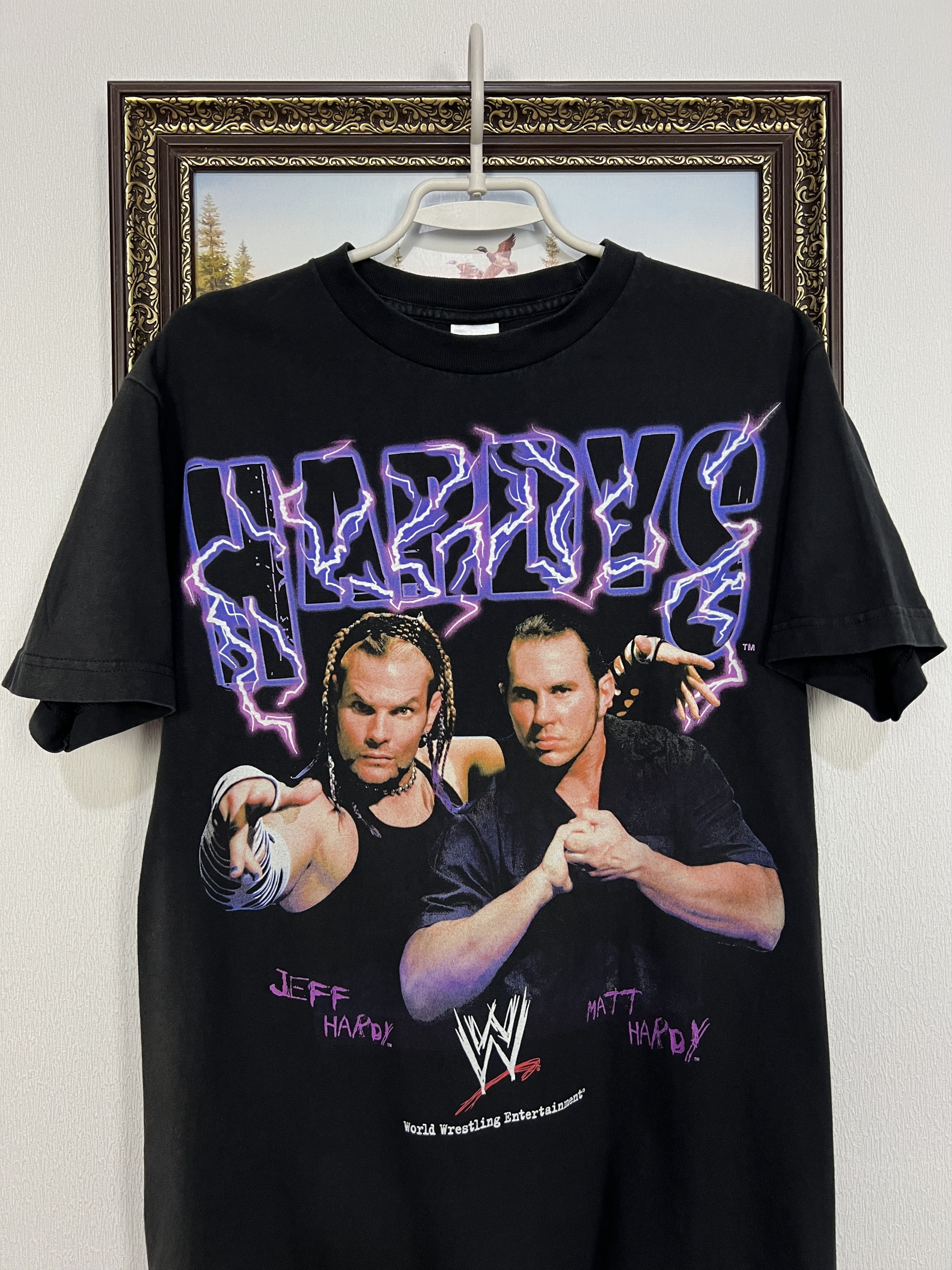 Vintage The Hardys WWE Wrestling Shirt Jersey Tee Hype Over Print Size US M / EU 48-50 / 2 - 2 Thumbnail