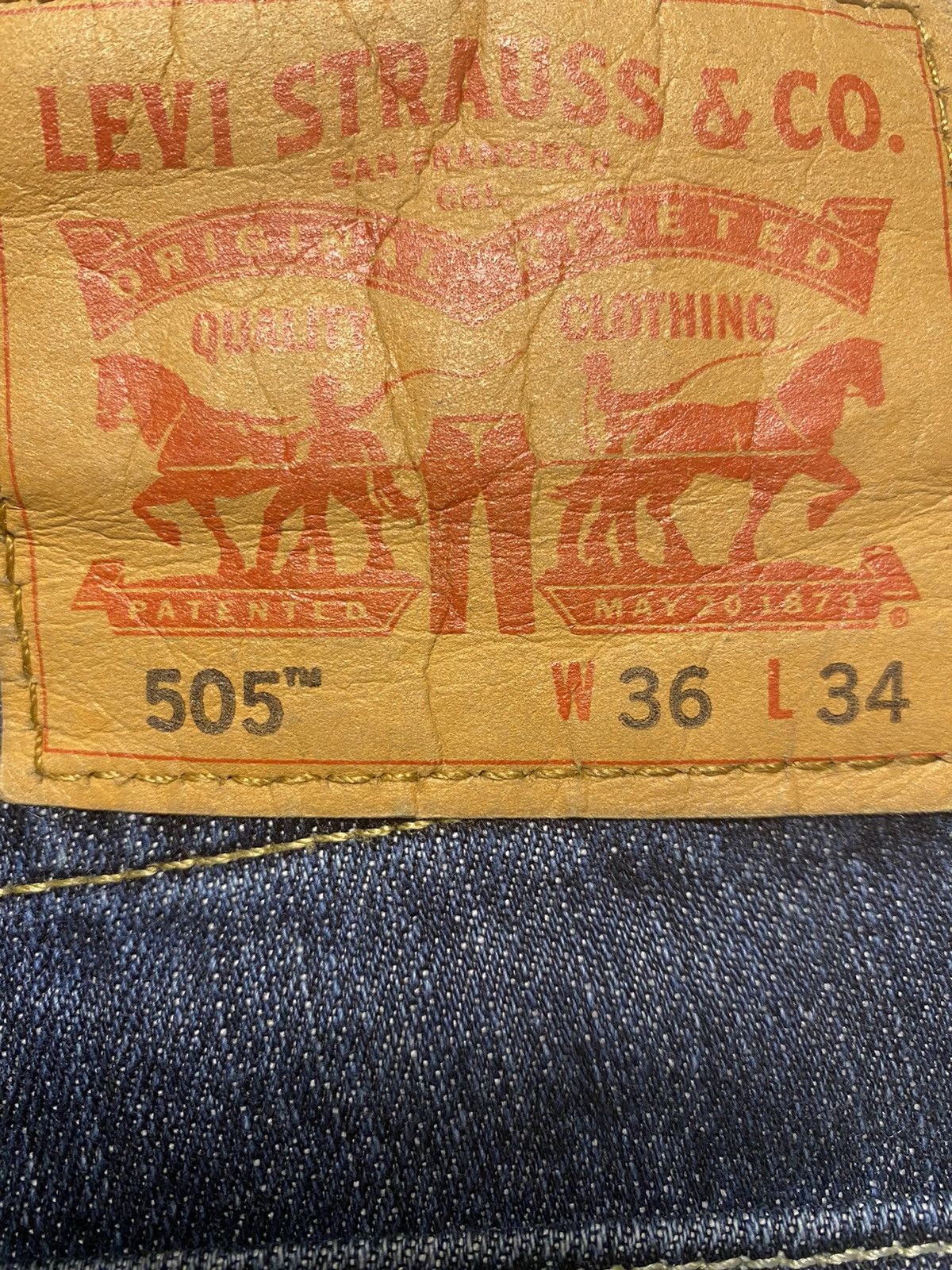 Levi's × Levi's Vintage Clothing × Vintage Levi’s 505 Size US 36 / EU 52 - 22 Thumbnail