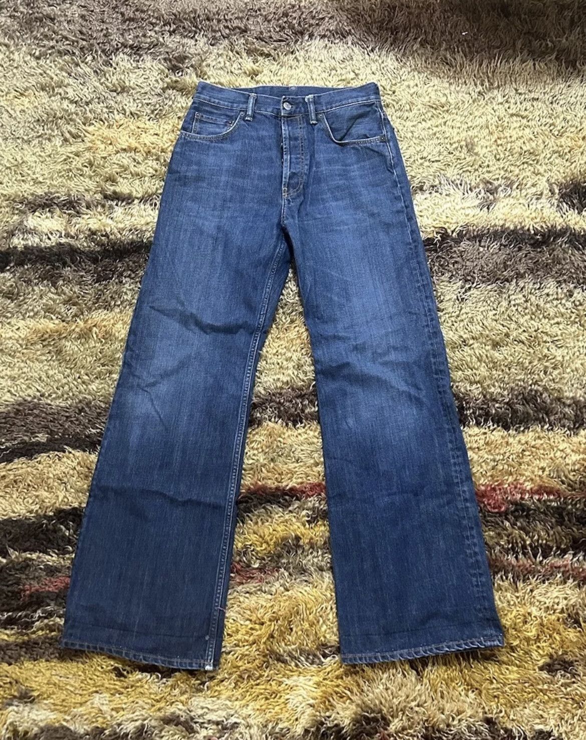 Acne Studios Acne Studios 2021M Blue Ghost Town Jeans Size US 28 / EU 44 - 1 Thumbnail