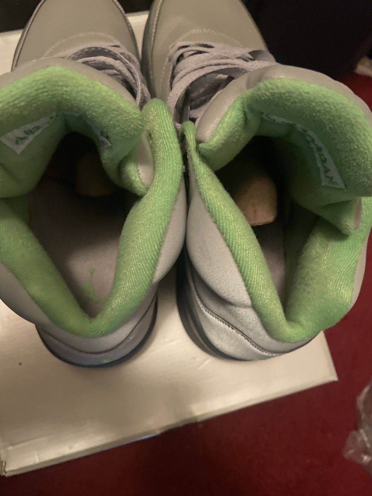 Jordan Brand Retro 5 Green Bean Size US 12 / EU 45 - 5 Thumbnail