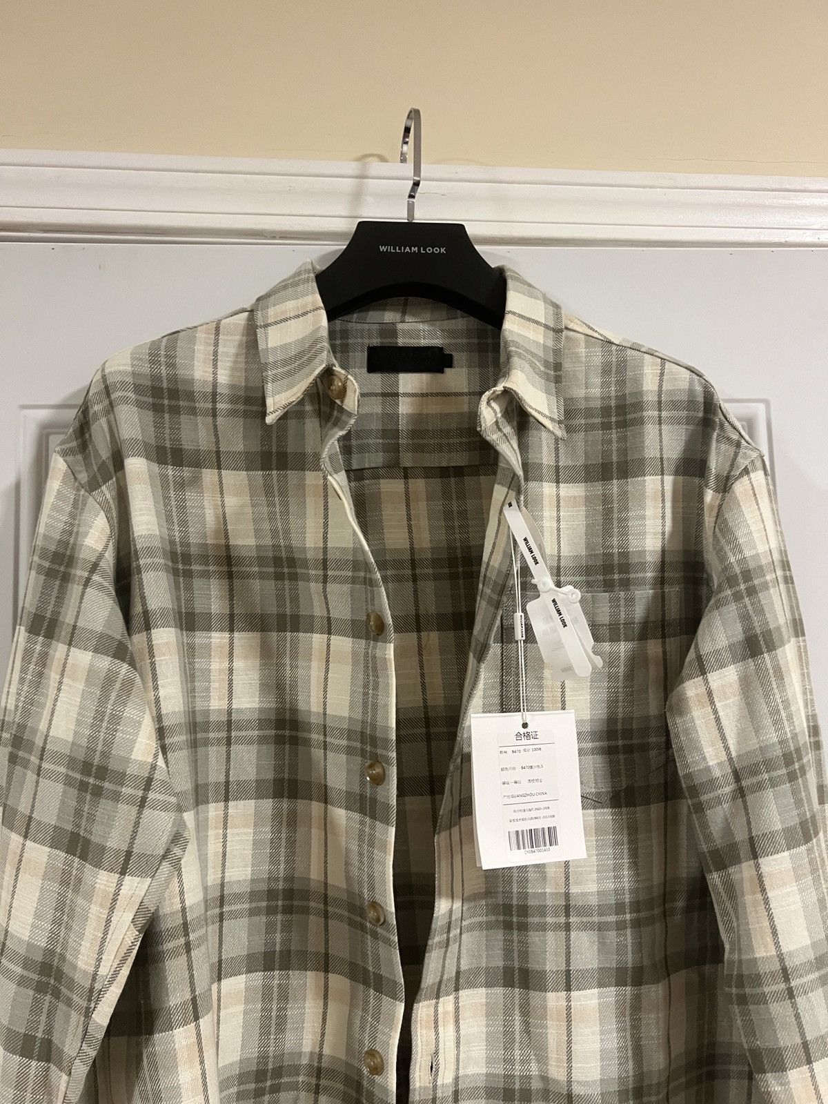Other Unisex cotton checked shirt Size US S / EU 44-46 / 1 - 3 Thumbnail