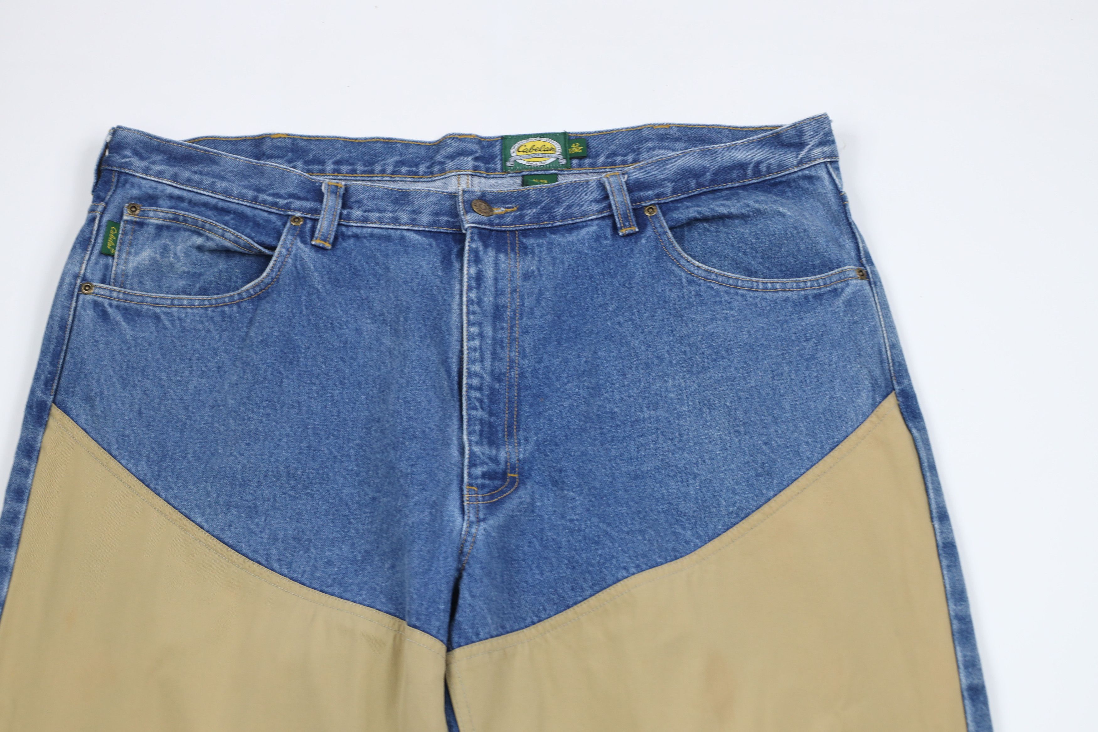 Cabelas × Vintage Vintage 90s Cabelas Denim Field Brush Hunting Jeans Cotton Size US 42 / EU 58 - 2 Thumbnail