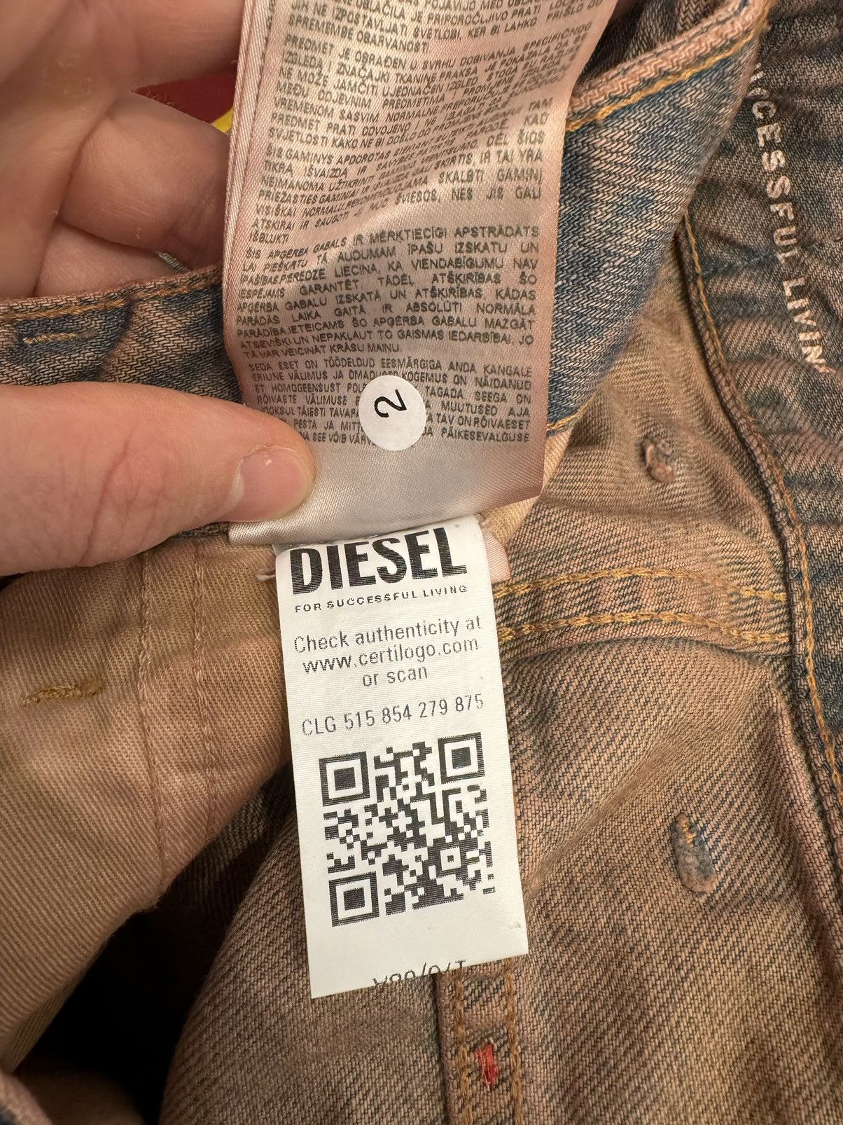 Diesel Diesel cargo pants jeans multi pocket rare vintage style new Size 26" / US 2 / IT 38 - 17 Thumbnail