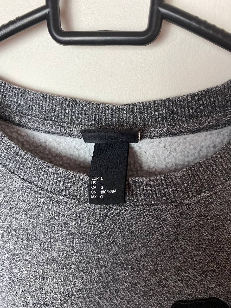 H&M × The Weeknd The Weeknd XO x H&M Gray Sweatshirt Size US L / EU 52-54 / 3 - 6 Thumbnail
