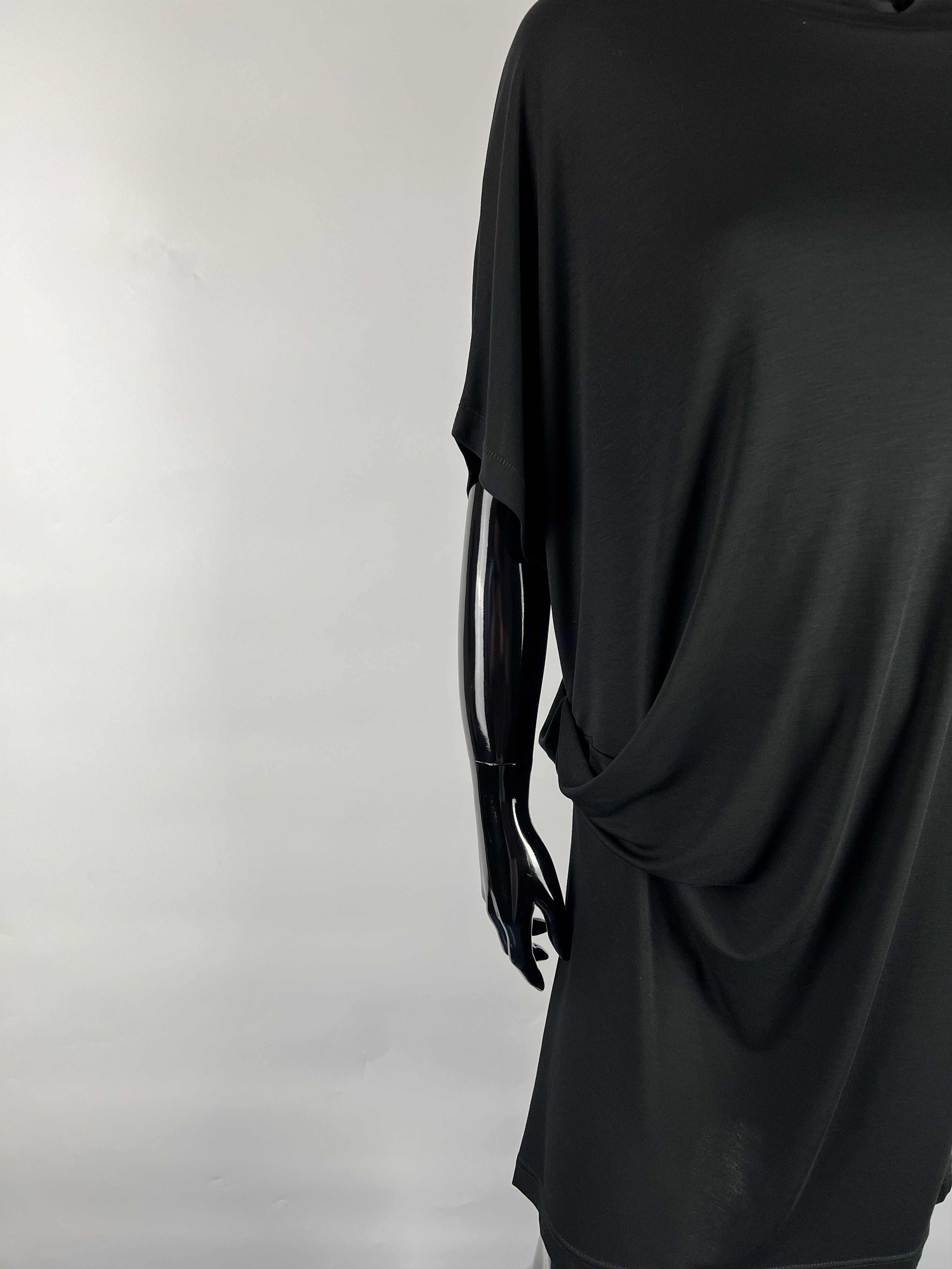 By Malene Birger By Malene Birger Black Draped Dress Size M/L Size M / US 6-8 / IT 42-44 - 6 Thumbnail