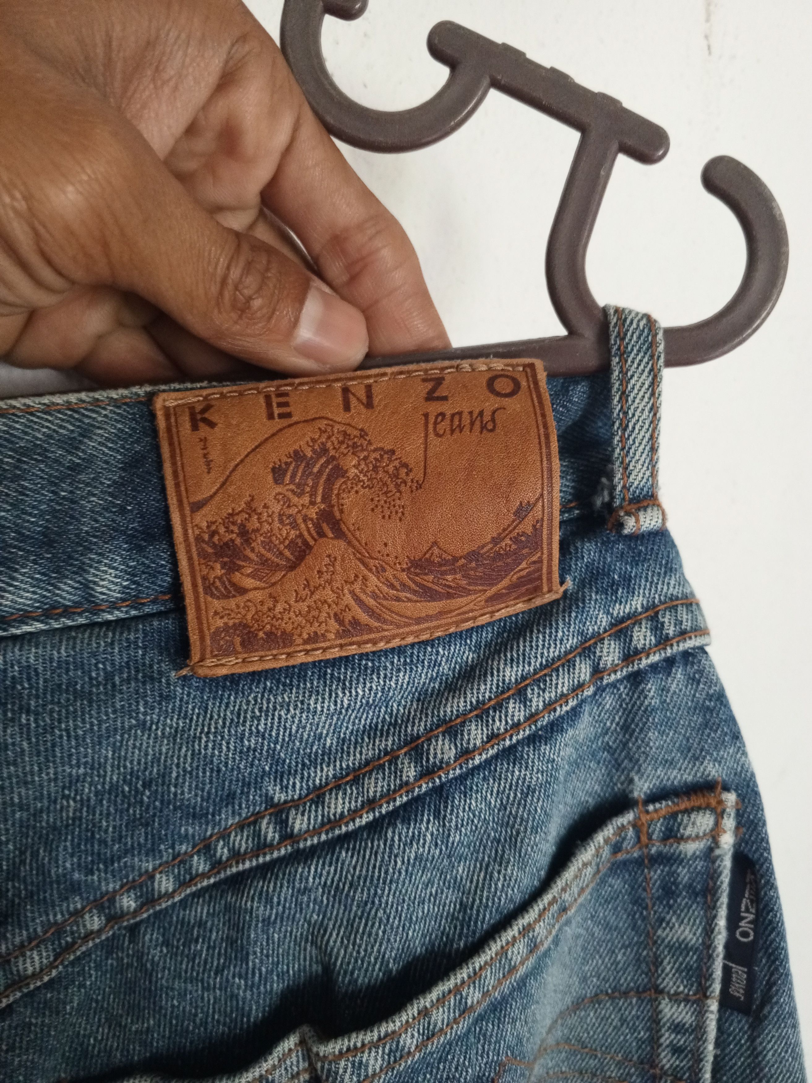 Kenzo VTG BLUE KENZO JEANS -US 27 Size US 27 - 8 Thumbnail