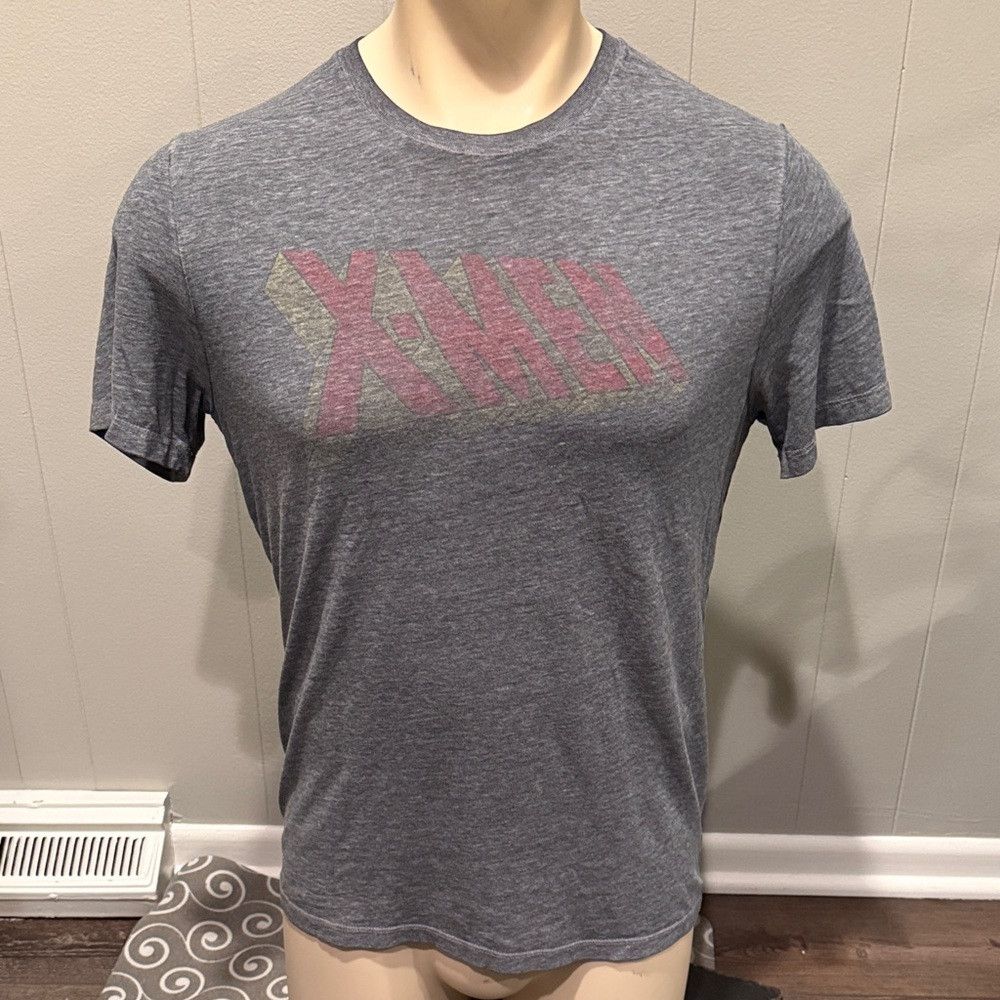 Old Navy Z Old Navy Marvel Heather Gray X-Men Tee Sheer Streetwear C Size US S / EU 44-46 / 1 - 1 Thumbnail
