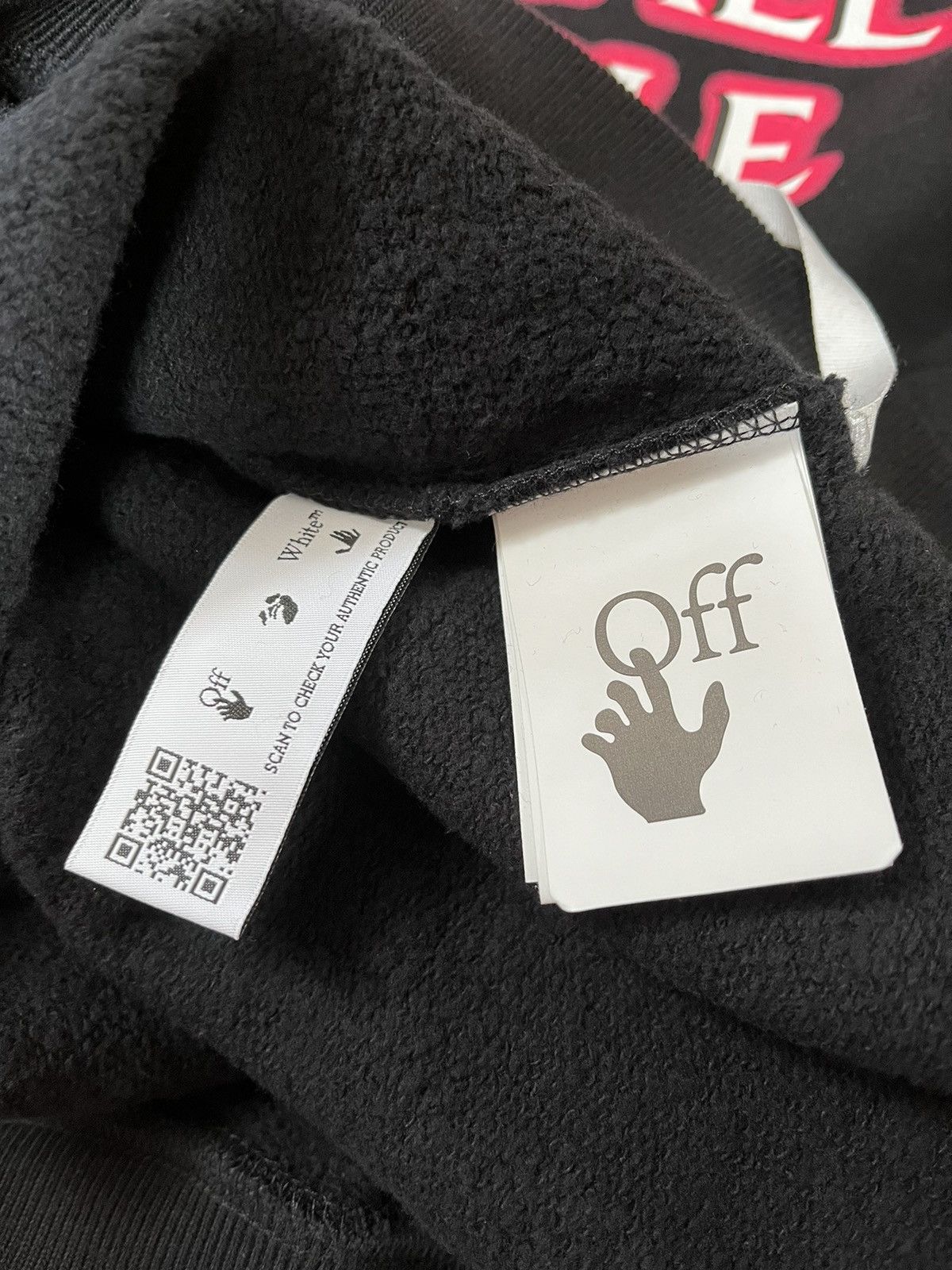 Off-White Black „Emotionally Available” Crewneck