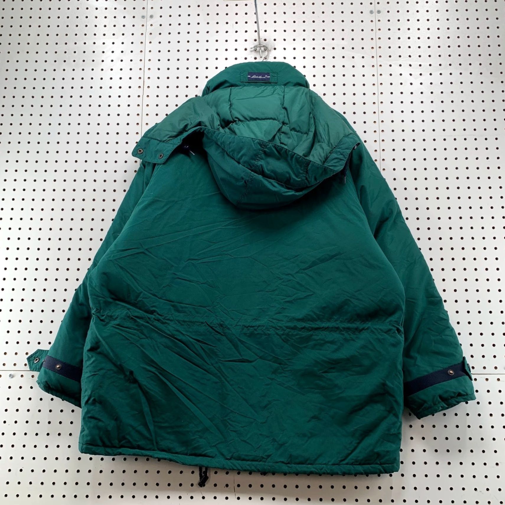 Eddie Bauer VINTAGE Eddie Bauer Down Puffer Park Coat Mens XL Green Outdoor Heavyweight Parka Hoodie Size US XL / EU 56 / 4 - 2 Thumbnail