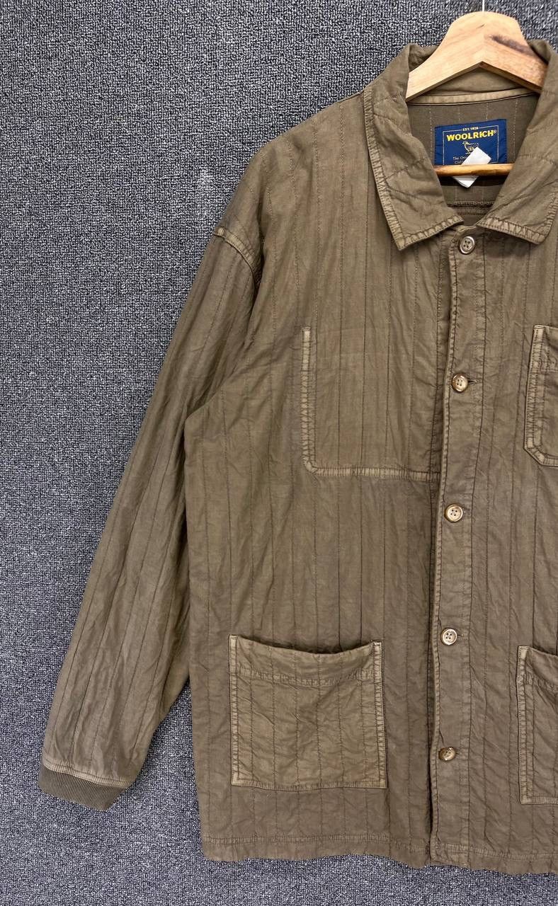 Vintage Vintage Woolrich Rare Button Up Chore Jacket Size US M / EU 48-50 / 2 - 2 Thumbnail