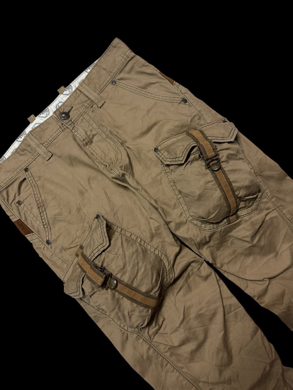 Edwin 💥Rare💥Vintage Edwin 3D Insane Pocket Bushpants Twist Leg Size US 32 / EU 48 - 9 Thumbnail