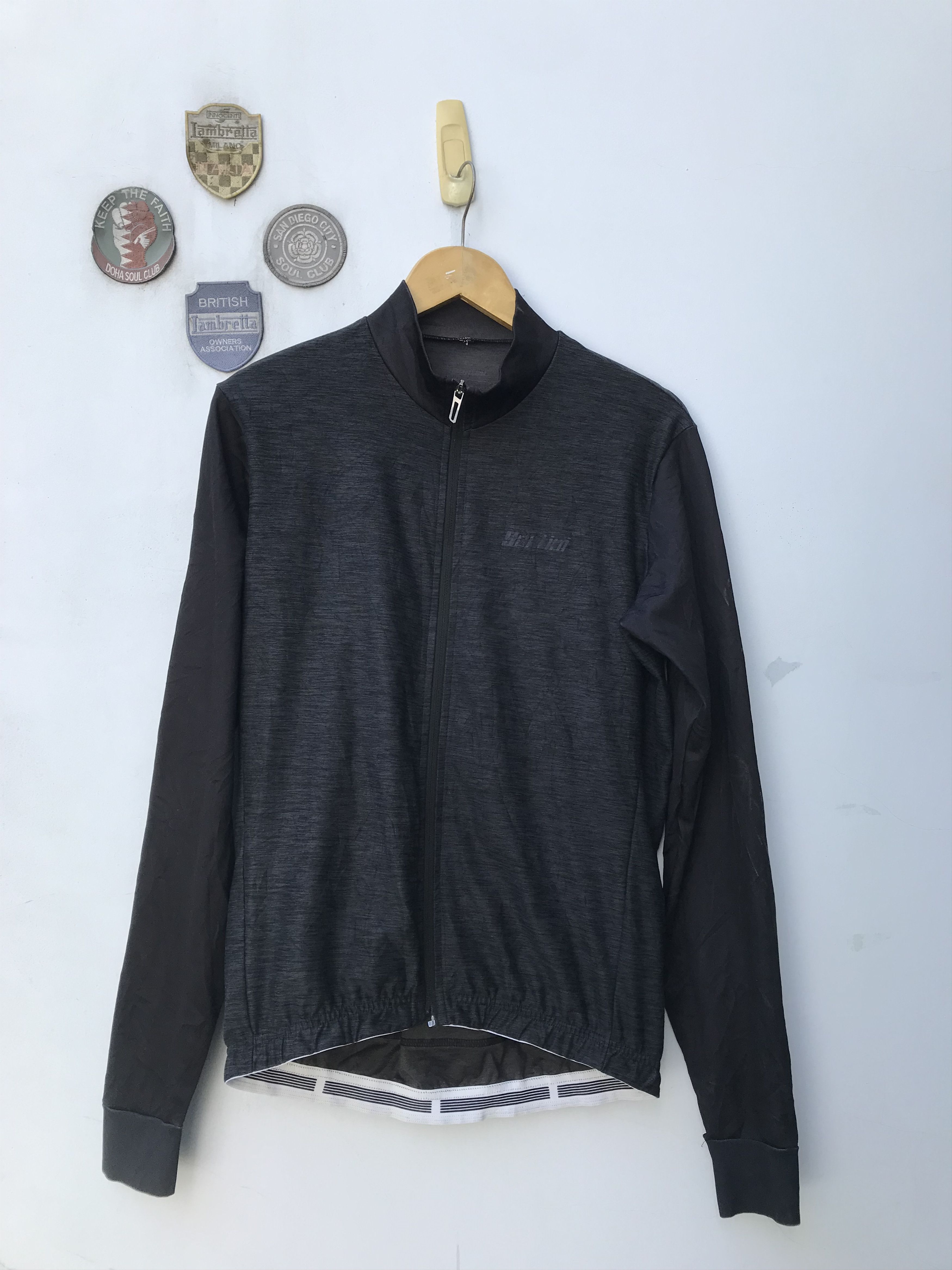 GOREWEAR Santini Colore Puro L/S Jersey black colorway Size US M / EU 48-50 / 2 - 16 Thumbnail