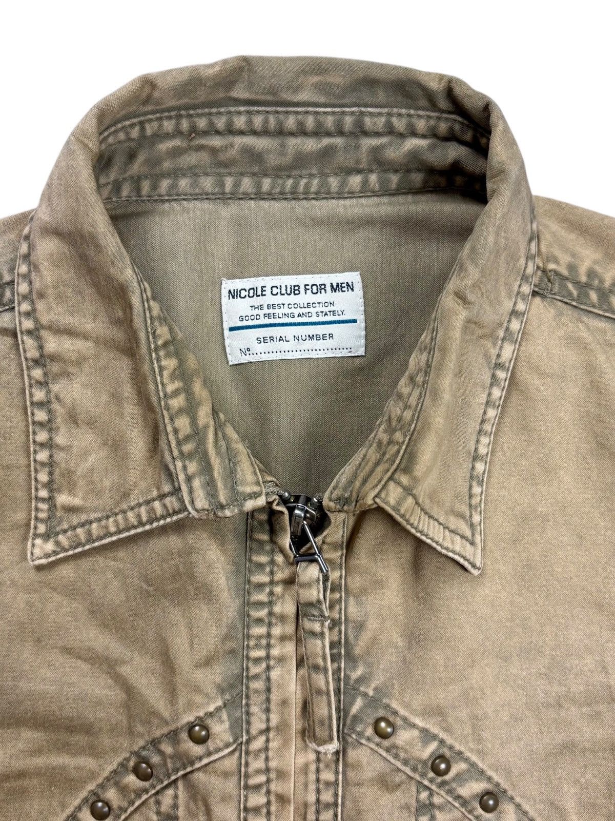 GOA 2000s Nicole Club - Western Cowboy Mud Wash Shirt Size US M / EU 48-50 / 2 - 6 Thumbnail