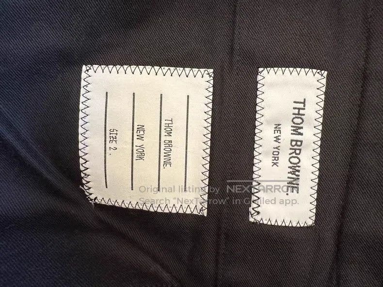Thom Browne Thom Browne size 2 Classic light gray Western trousers Size US 40 / EU 56 - 4 Thumbnail