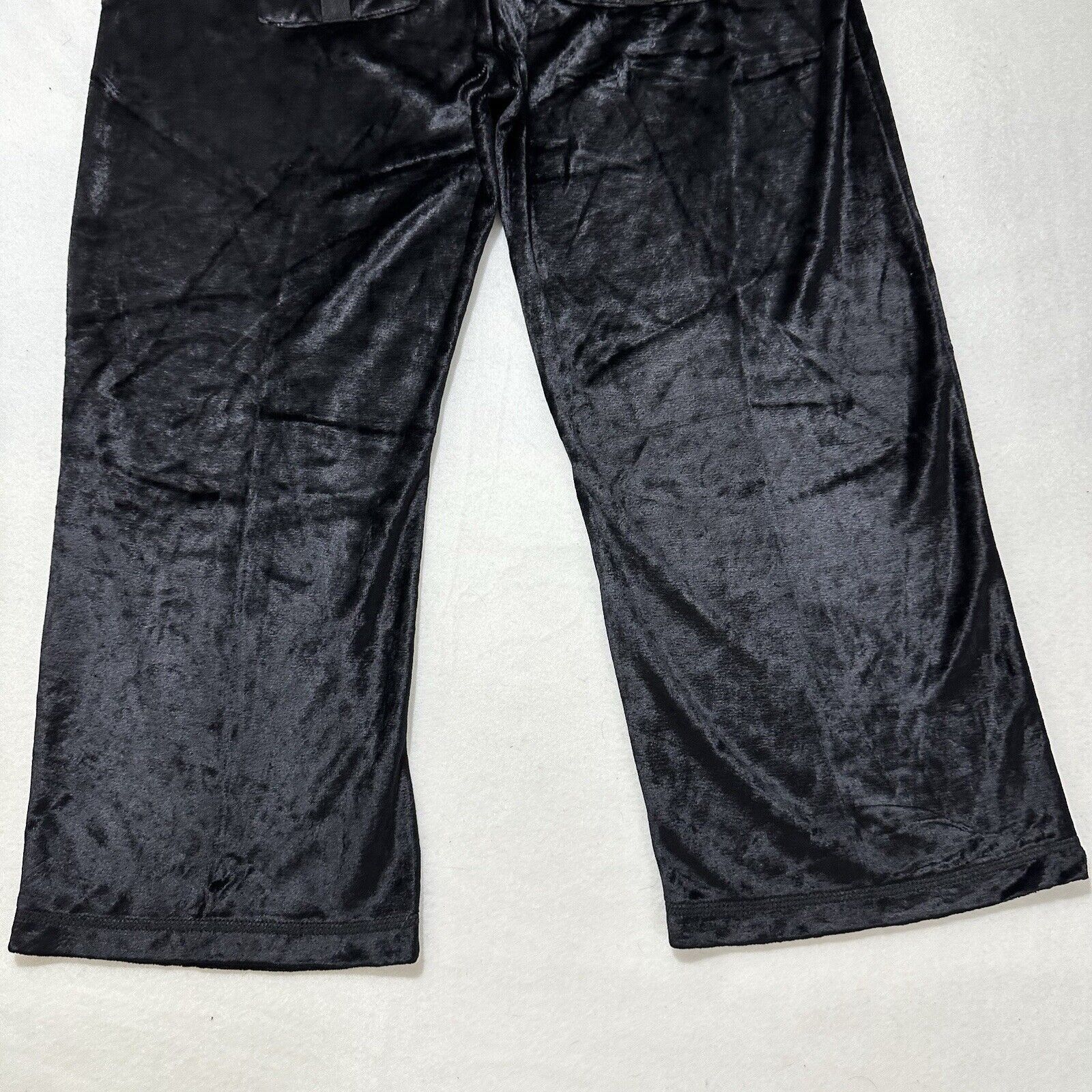 Bcbgmaxazria BCBG Max Azria XL Velour Sweatpants 22" Inseam Rhinestone Size 40" / US 18 - 11 Thumbnail