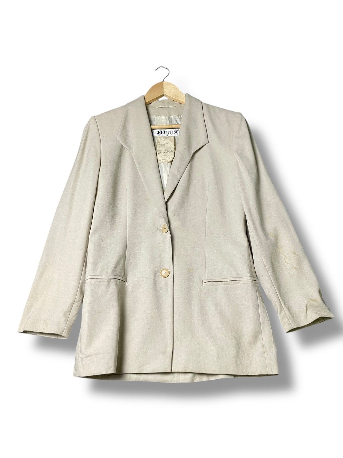 Cerruti 1881 × Designer × Vintage Cerruti 1881 Button Blazer (54) Size US XXS / EU 40 - 6 Thumbnail