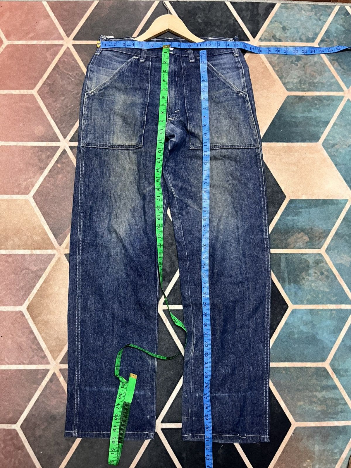 Full Count & Co. 💥Gung Ho Carpenter Workwear Jeans Size US 30 / EU 46 - 19 Thumbnail