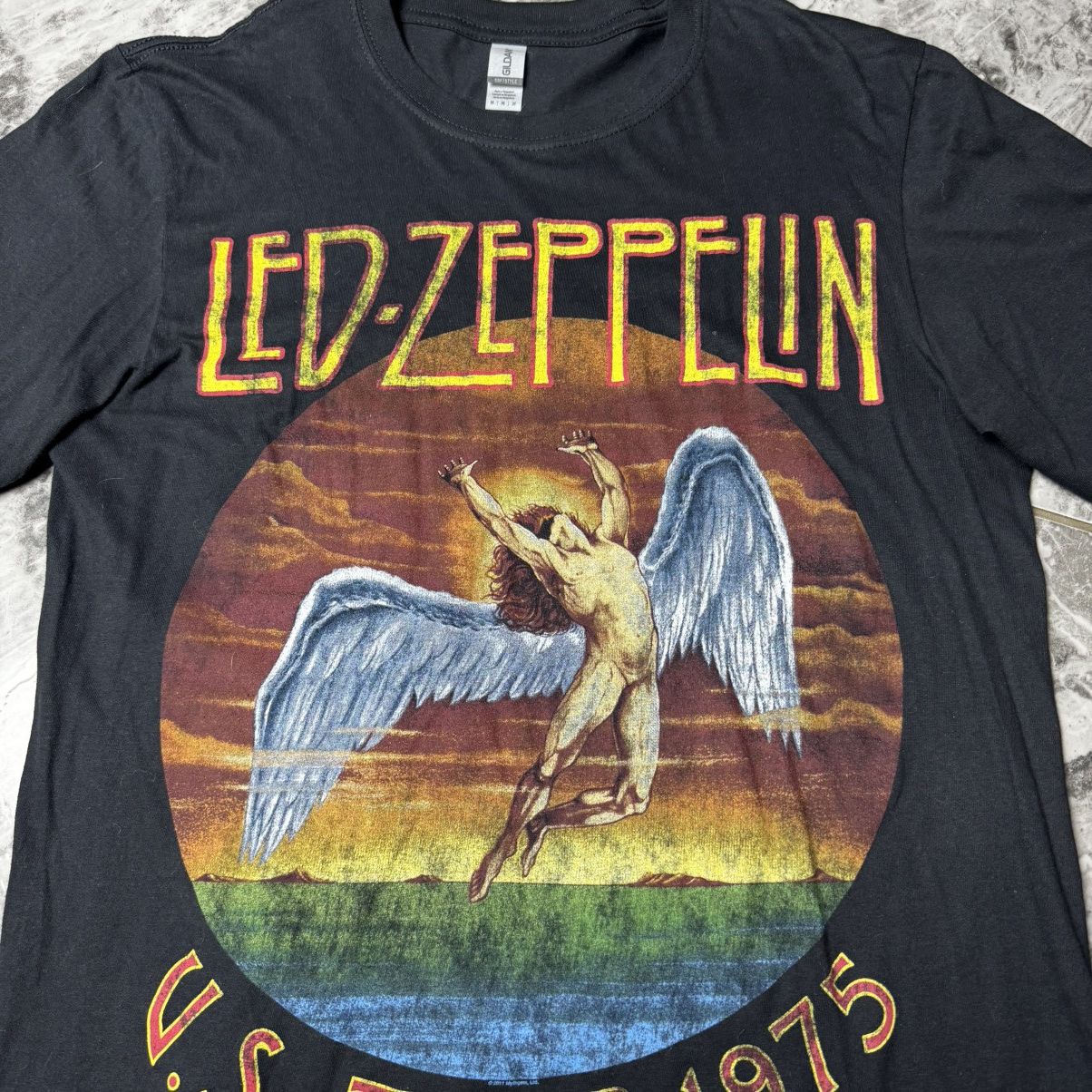 Gildan × Led Zeppelin × Vintage Led Zeppelin T-shirt 2011 Size US M / EU 48-50 / 2 - 4 Thumbnail
