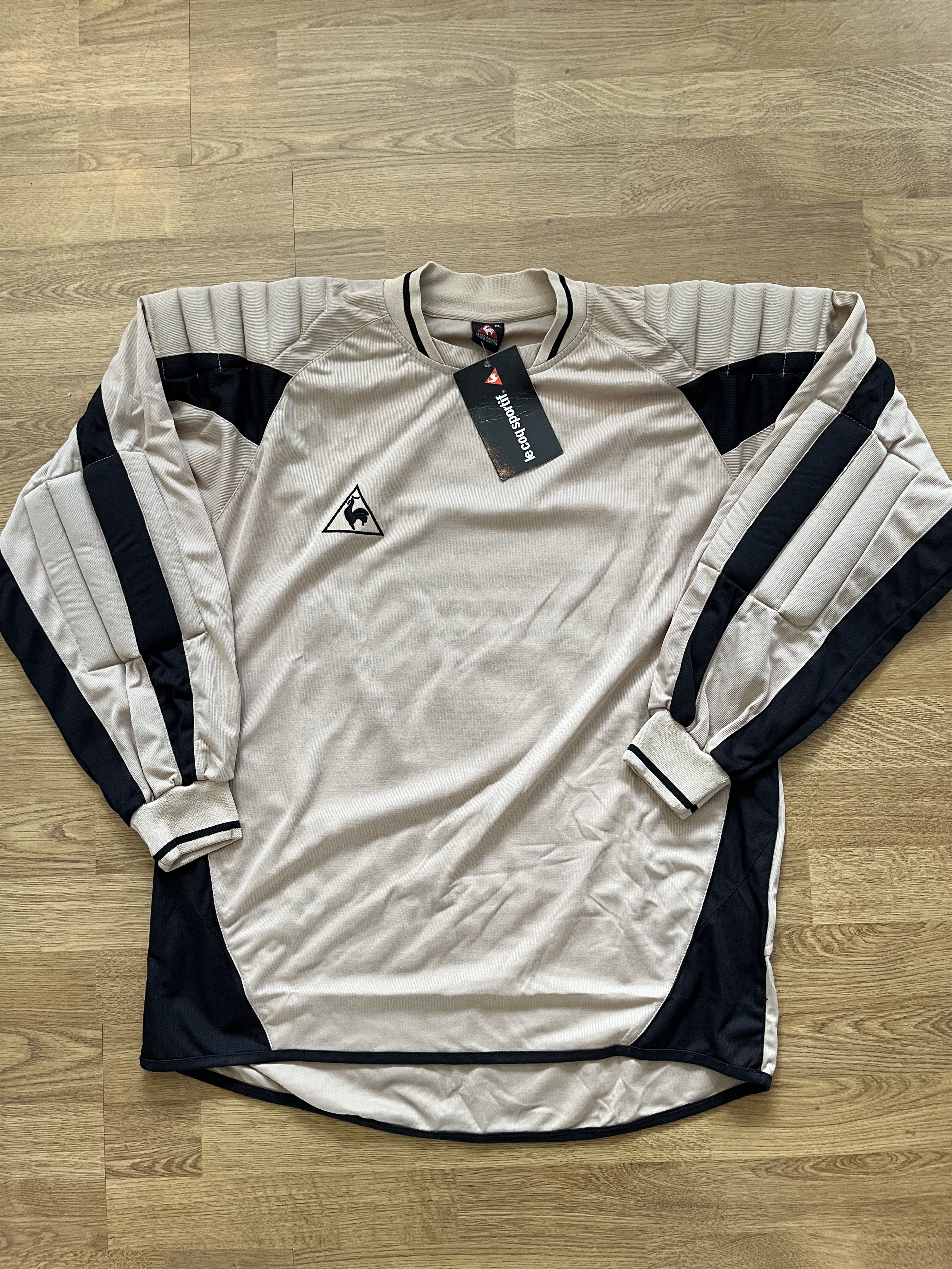 Le Coq Sportif × Vintage Le Coq Sportif Goal-keeper shirt Football long sleeve Size US XL / EU 56 / 4 - 1 Thumbnail