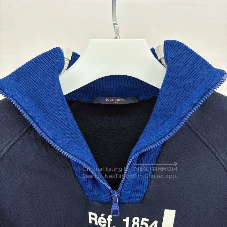 Louis Vuitton Louis Vuitton Portrait logo half zipper sweatshirt Size US S / EU 44-46 / 1 - 3 Thumbnail
