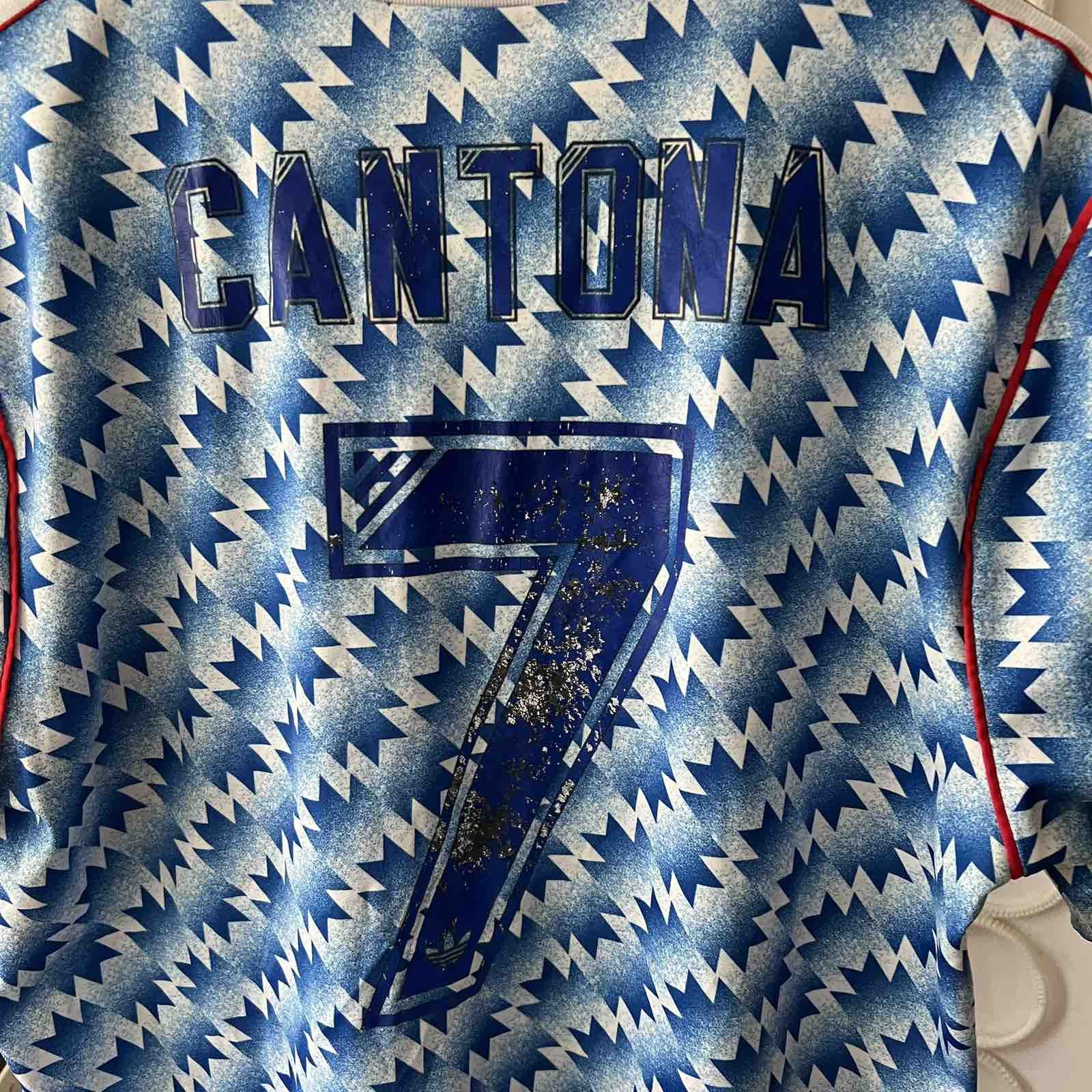 Vintage Vintage Manchester United 90s Away Soccer Shirt Jersey Sz XL Size US XL / EU 56 / 4 - 6 Thumbnail