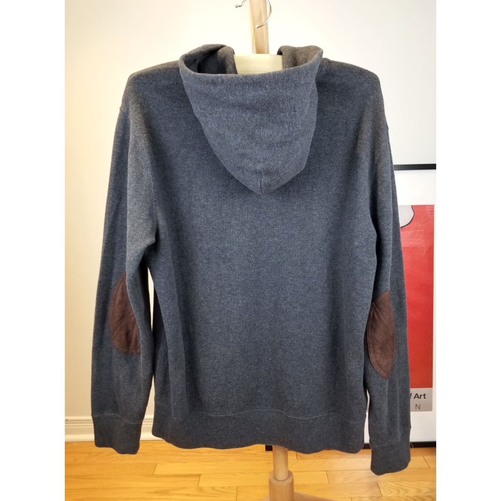 Ralph Lauren VINTAGE RALPH LAUREN POLO HOODY GRAY ELBOW PATCH SWEATSHIRT SIZE LARGE MEN’S Shirt Pullover Rugby 27 INCH 20 INCH 22 INCH 26 INCH 27 INCH Mens Size US L / EU 52-54 / 3 - 7 Thumbnail