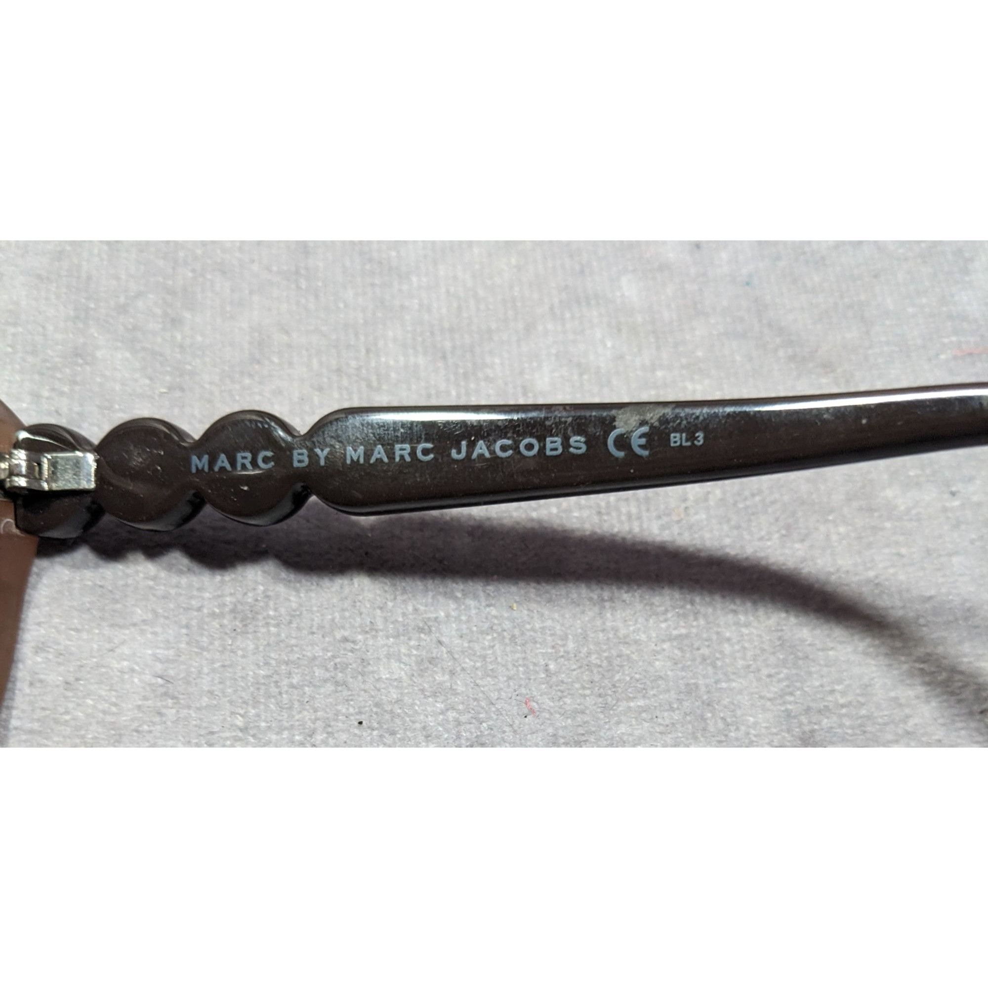 Marc by Marc Jacobs Marc By Marc Jacobs Brown And Tan Retro Sunglasses MMJ348 Size ONE SIZE - 7 Thumbnail