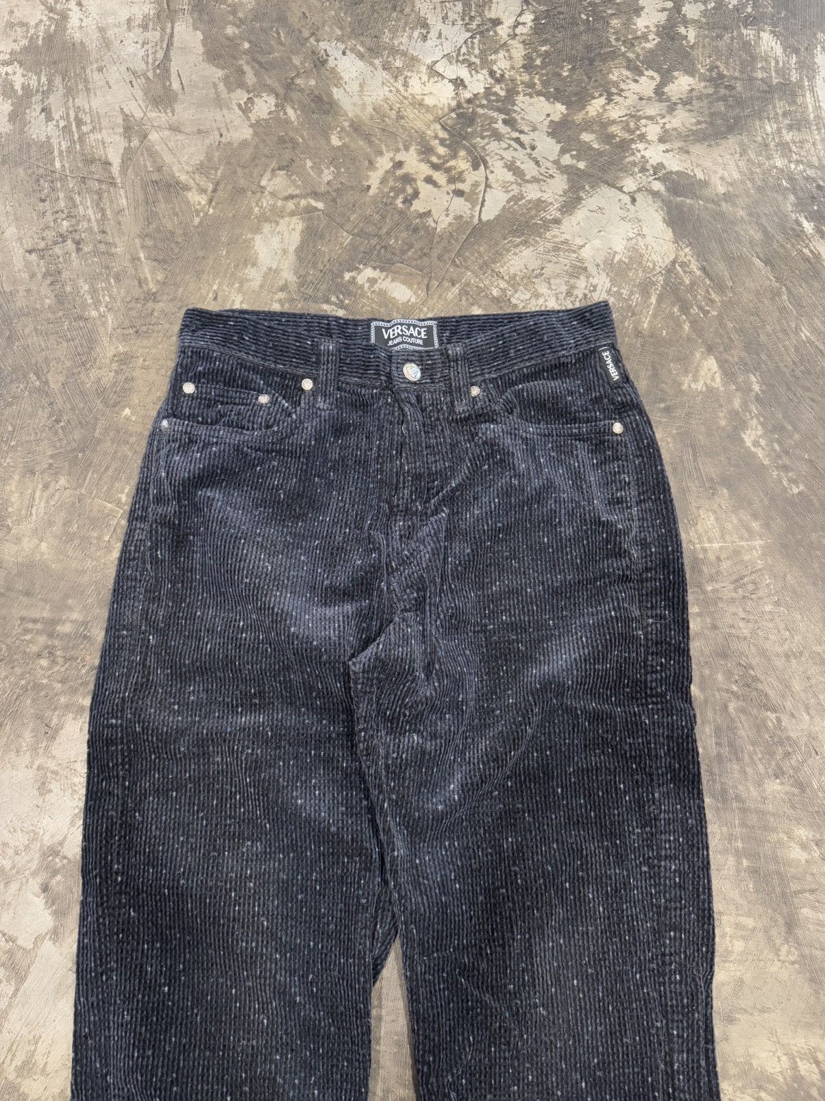 Versace Jeans Couture VINTAGE VERSACE JEANS COUTURE CORDUROY PANTS Size US 30 / EU 46 - 2 Thumbnail