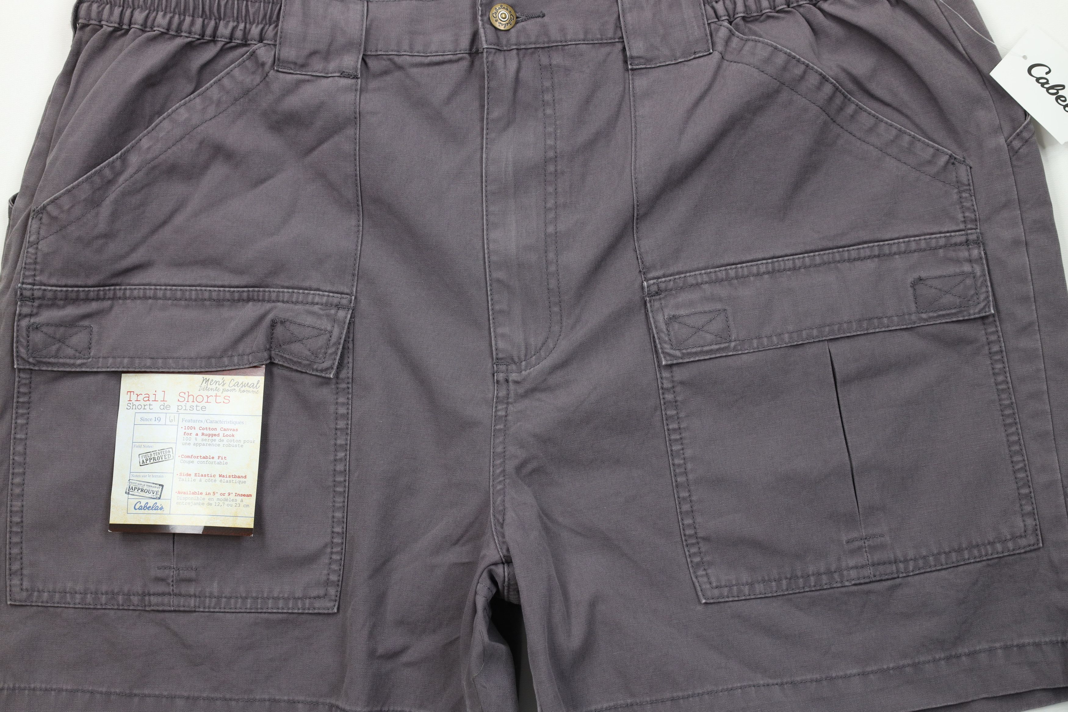Cabelas Deadstock Vintage Cabelas Pocket Trail Trekking Cargo Shorts Size US 42 / EU 58 - 3 Thumbnail