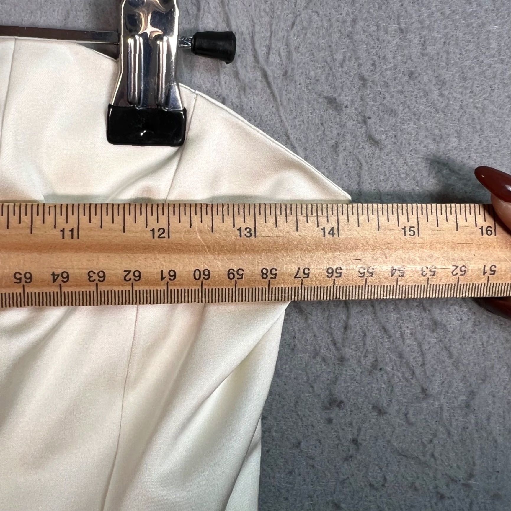Vintage WeWoreWhat Dress Maxi Strapless Cream Womens Size 2 Elegant Design Size XS / US 0-2 / IT 36-38 - 6 Thumbnail