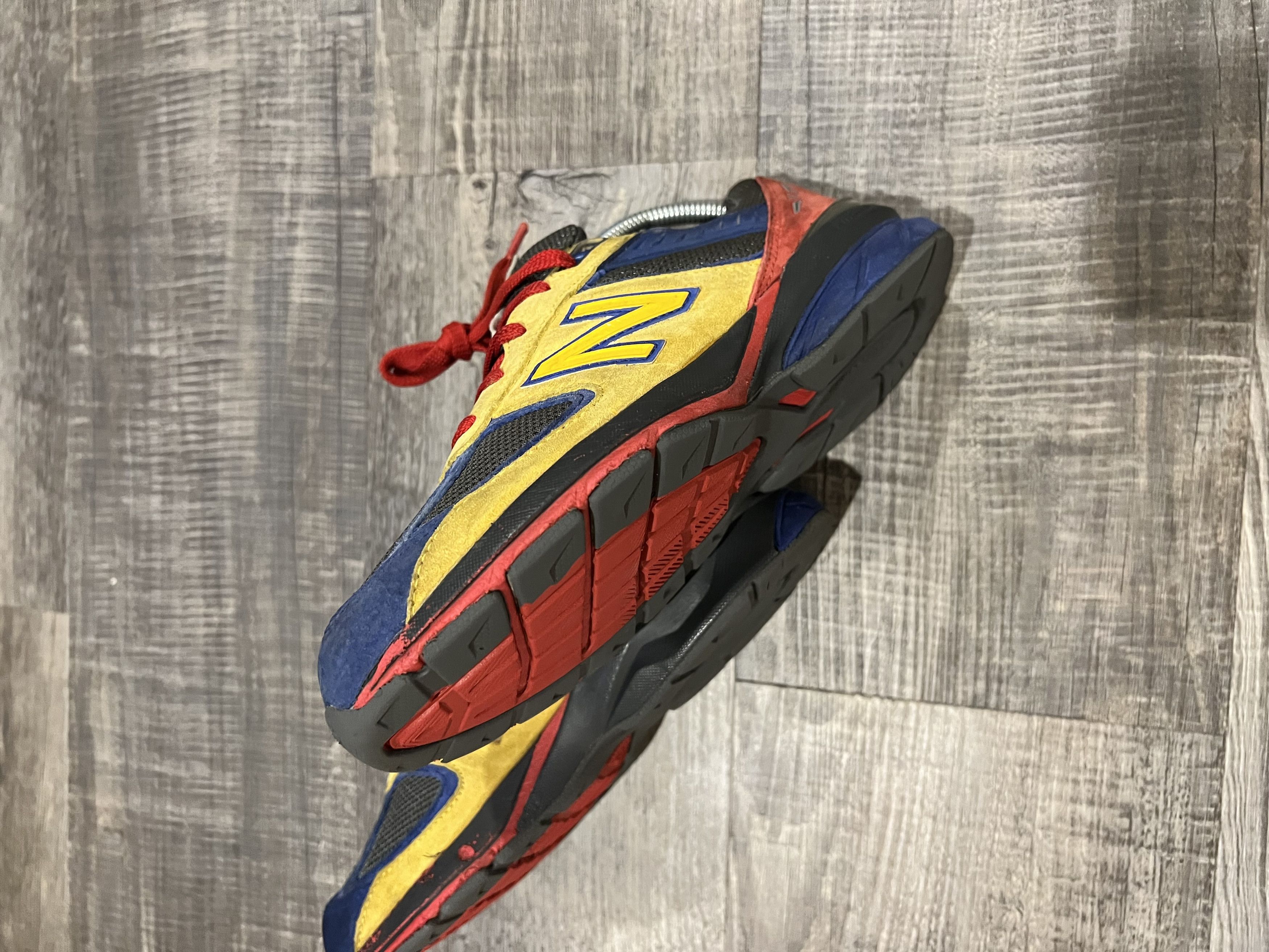 New Balance × Vintage NEW BALANCE • 990v5 "EAT" (5.5M) Size US 5.5 / EU 38 - 19 Thumbnail