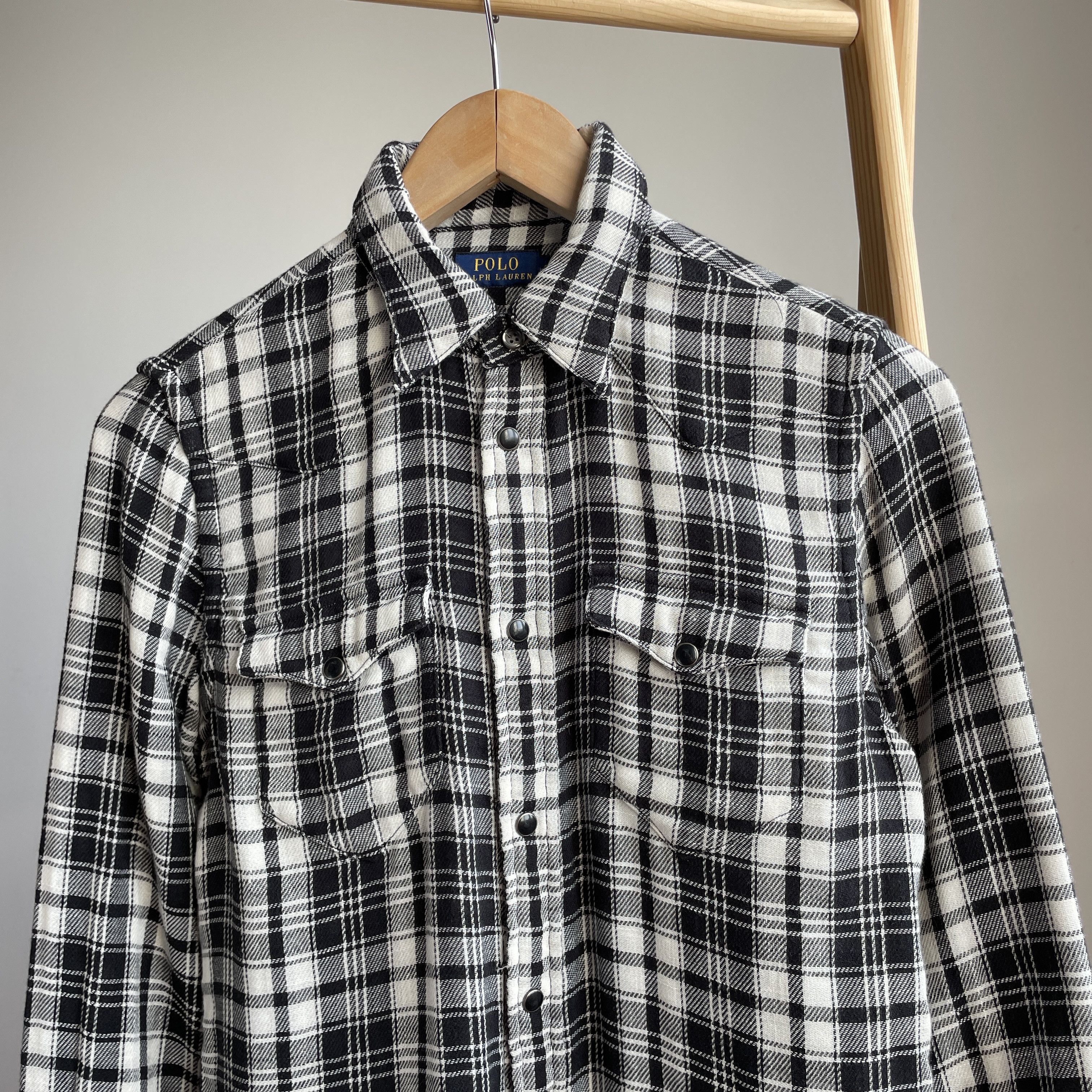 Polo Ralph Lauren Polo Ralph Lauren Womens Double Face Check Western Shirt Size M / US 6-8 / IT 42-44 - 3 Thumbnail