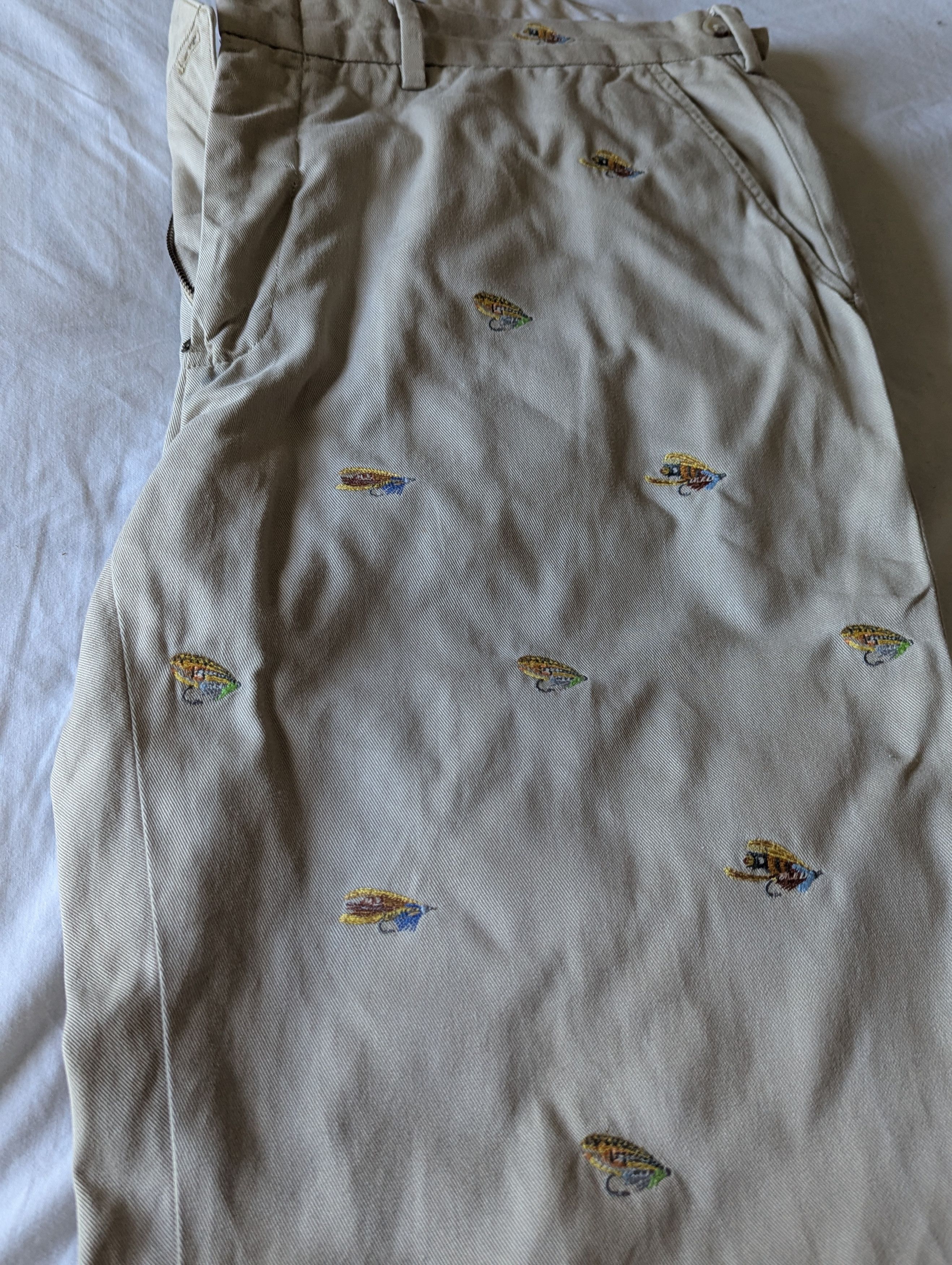 Polo Ralph Lauren Khaki Long Pant 34inch waist, 34inch + insane Size US 36 / EU 52 - 1 Thumbnail