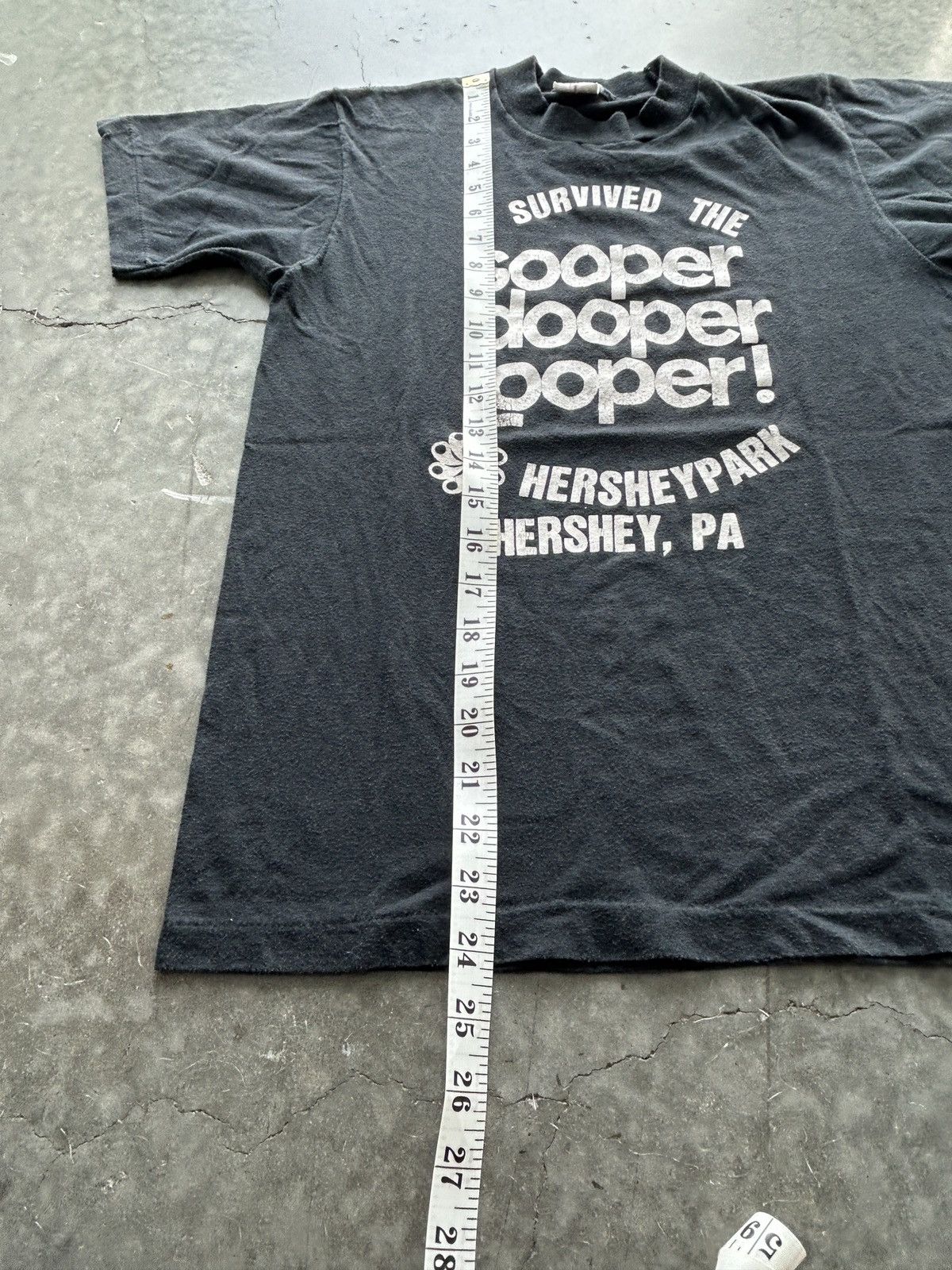 Vintage Vintage 80s Hershey Park Graphic Tee Size US S / EU 44-46 / 1 - 6 Thumbnail