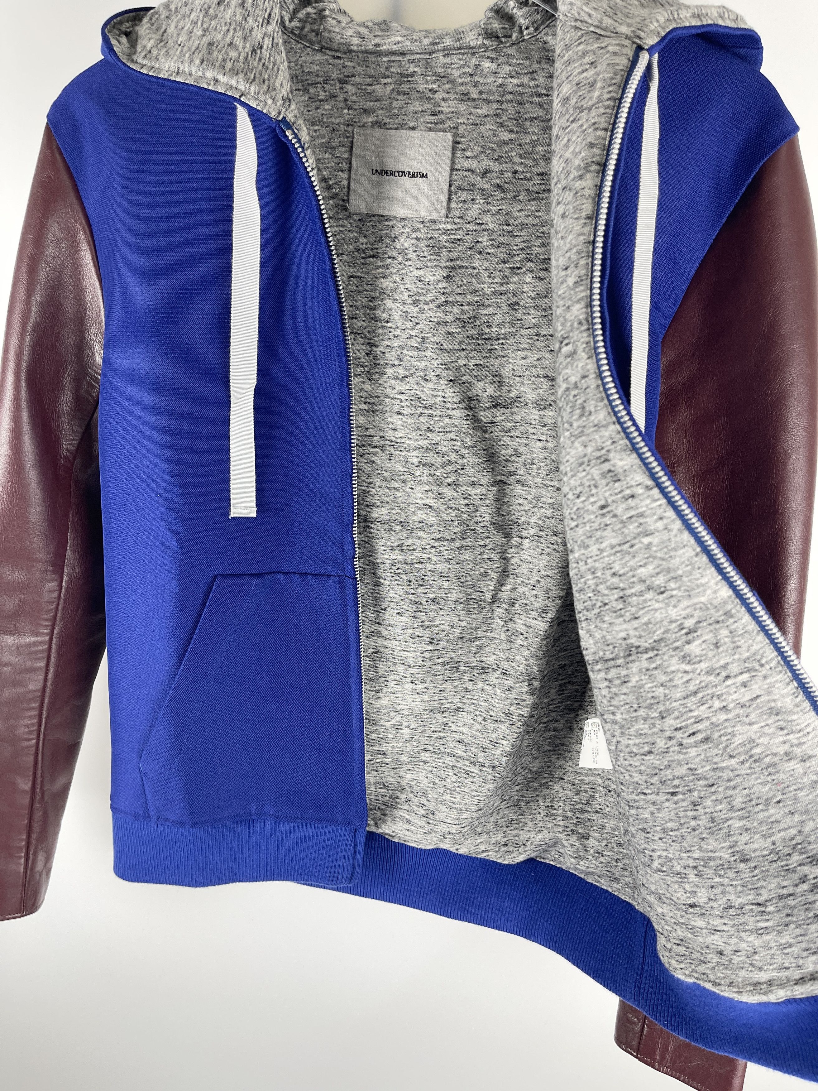 Undercover Undercover A/W2011 Hybrid Varsity Jacket with Hood Size US M / EU 48-50 / 2 - 6 Thumbnail
