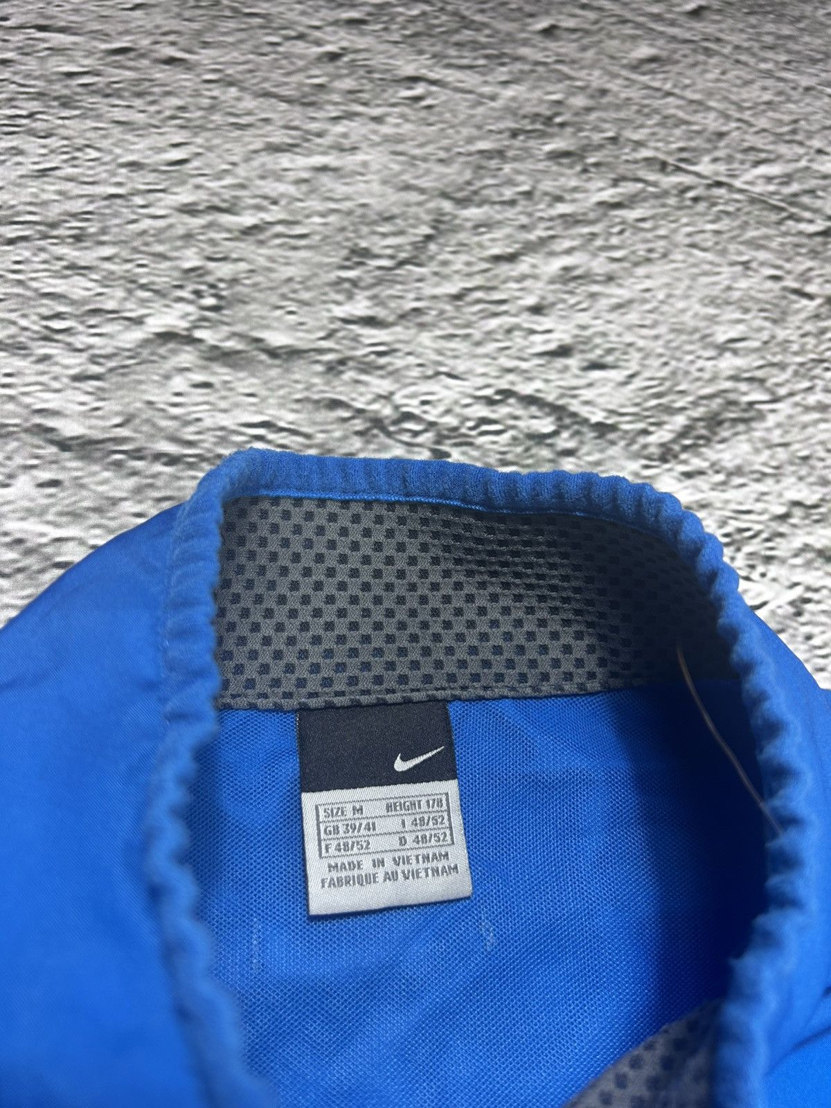 Nike × Vintage Nike vintage track suit blue black track pants windbreaker Size US M / EU 48-50 / 2 - 4 Thumbnail