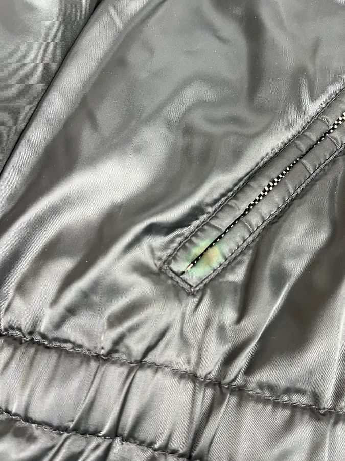 Prada 2000s Prada Dark Olive Puffer Jacket Size XS / US 0-2 / IT 36-38 - 11 Thumbnail