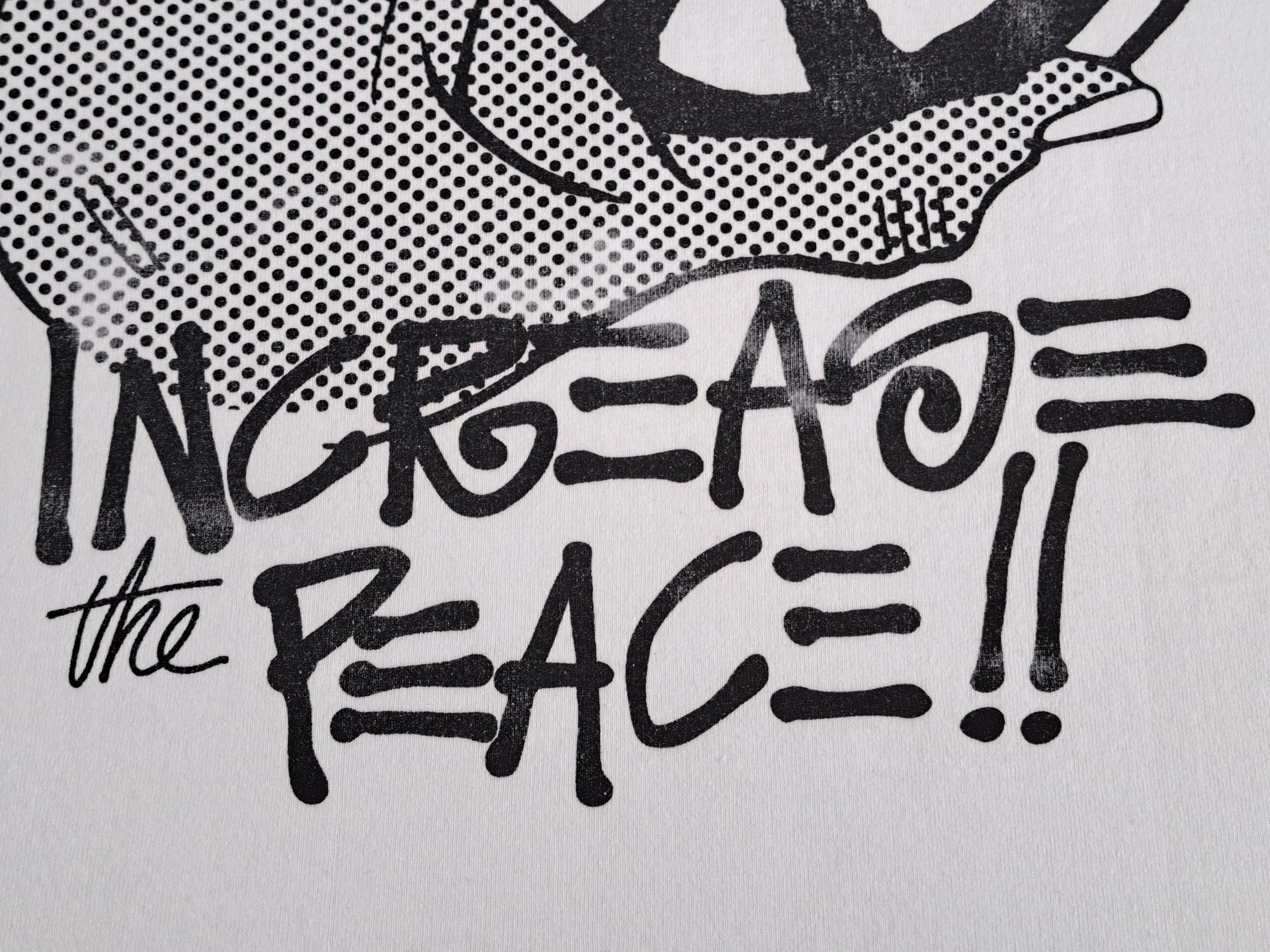 Stussy × Vintage Vintage Stussy Increase the Peace t-shirt. Size US M / EU 48-50 / 2 - 7 Thumbnail